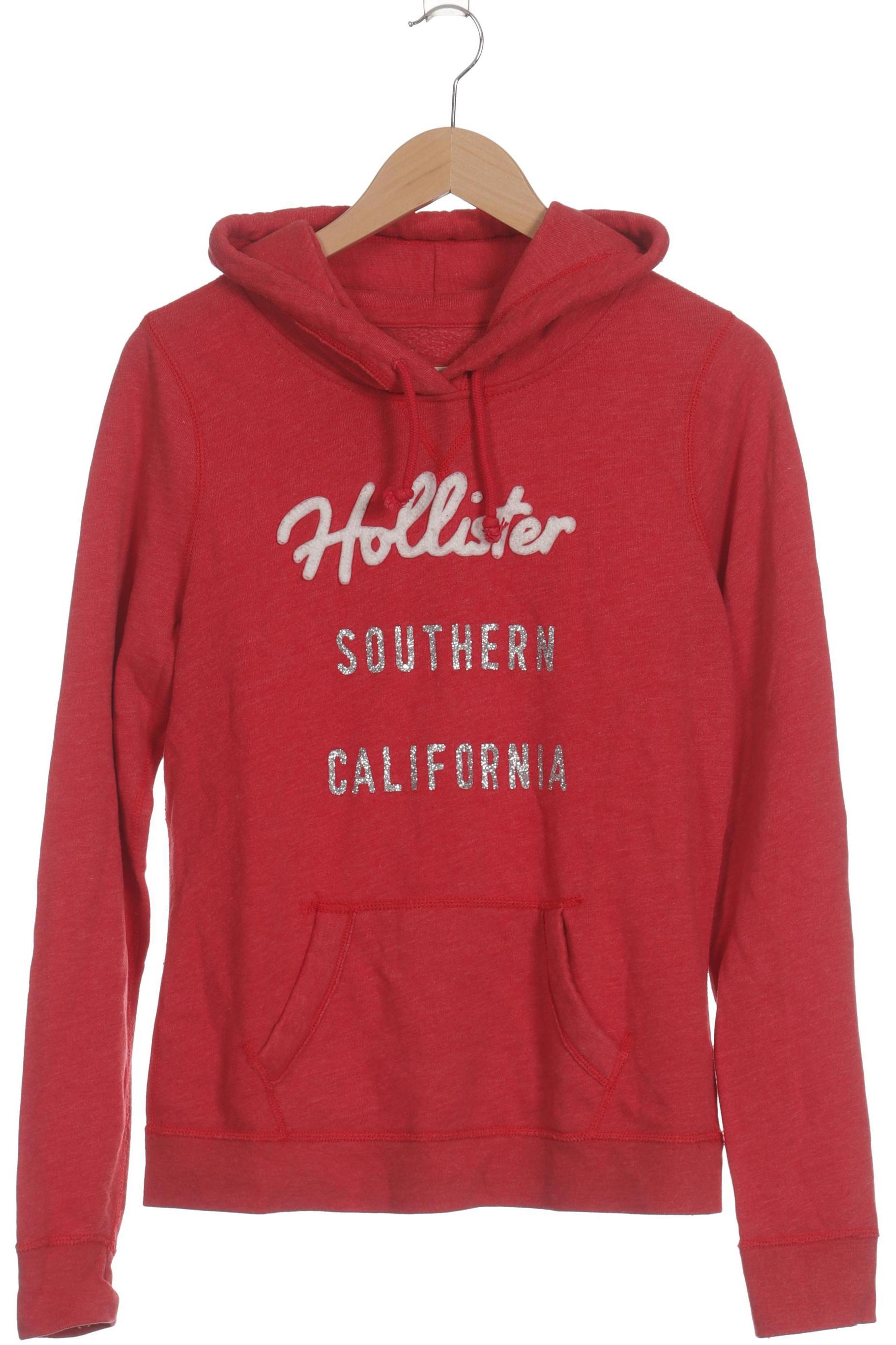 

Hollister Damen Kapuzenpullover, rot, Gr.