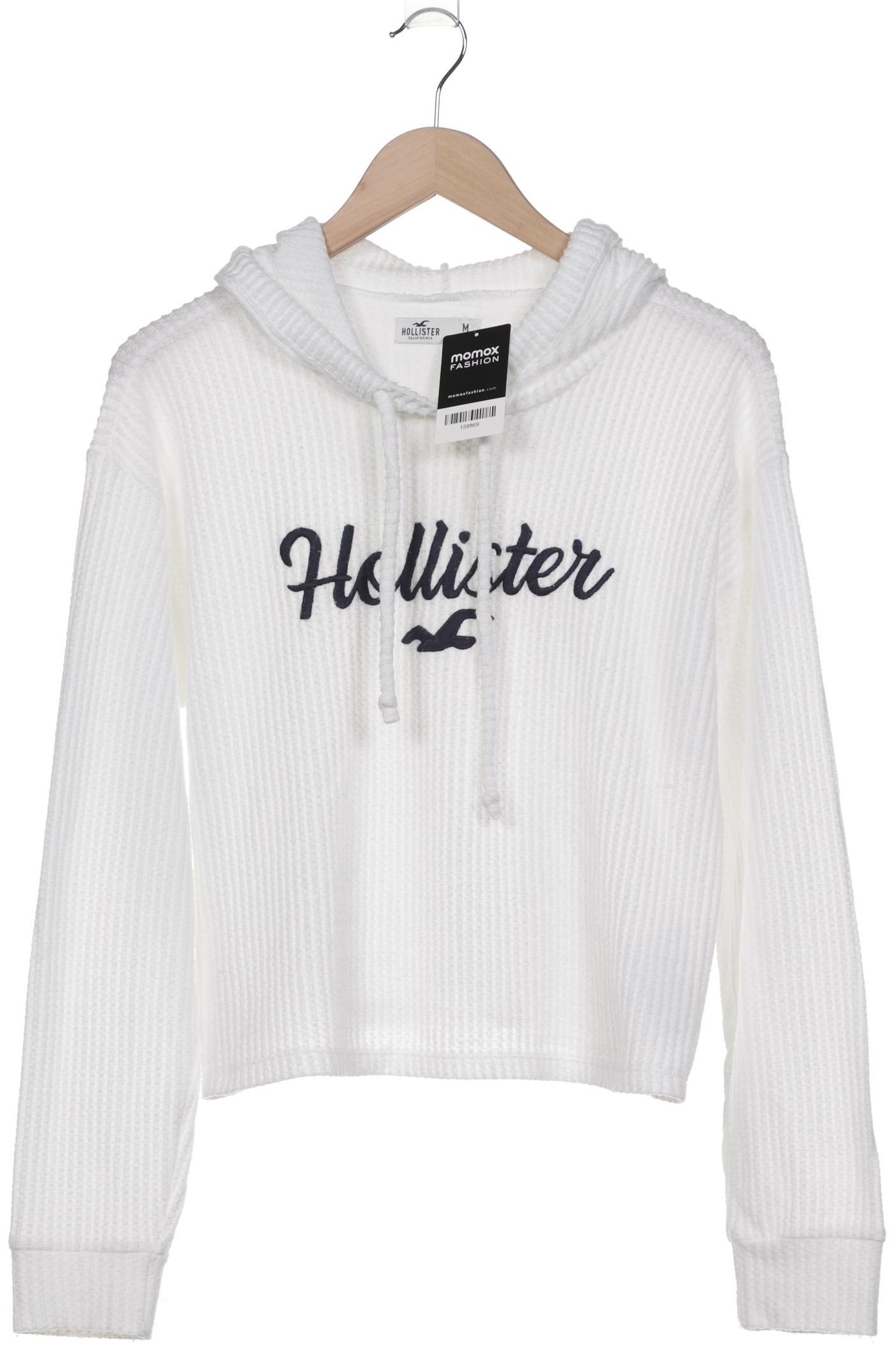 

Hollister Damen Kapuzenpullover, weiß, Gr. 38