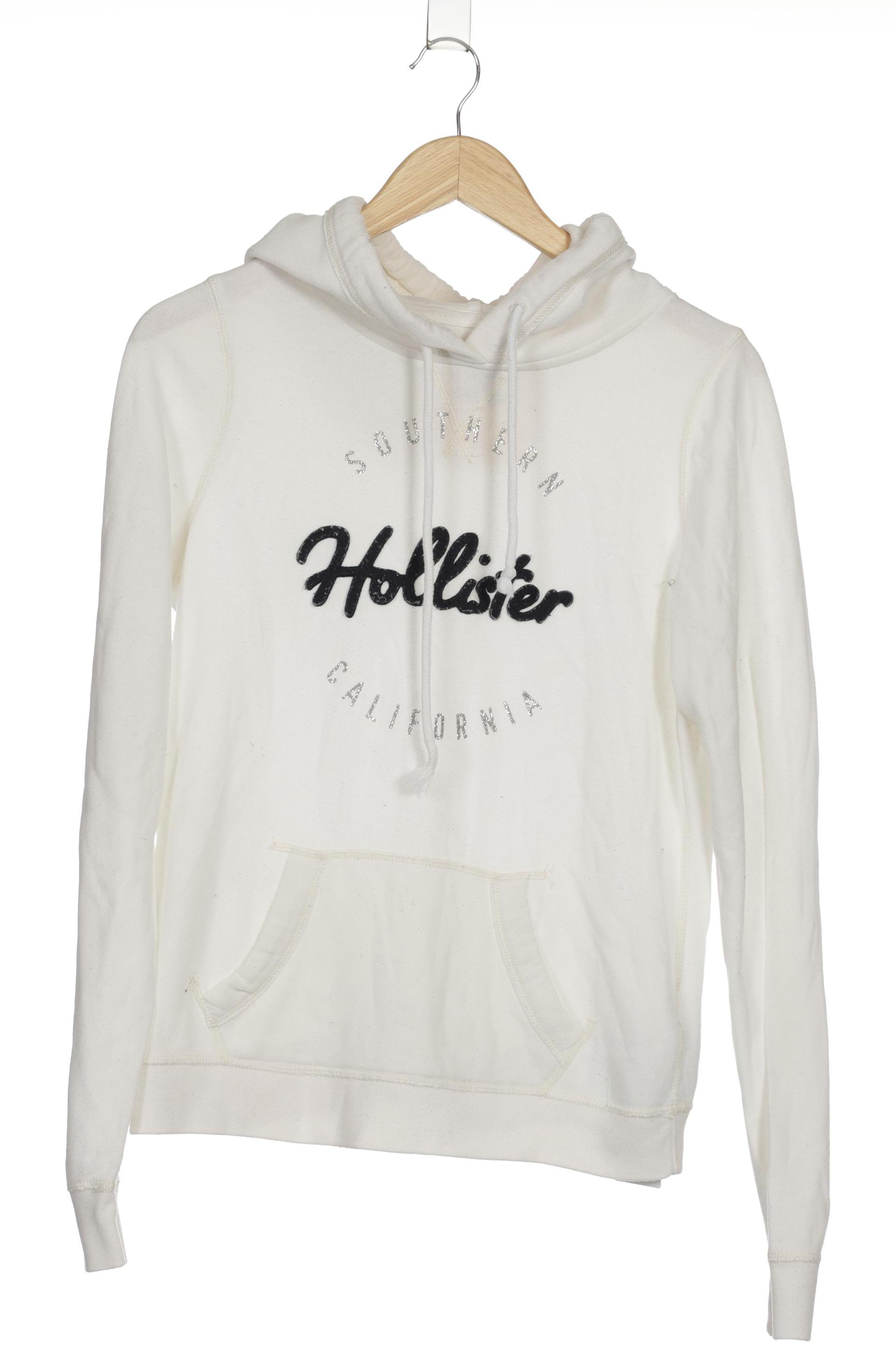 

Hollister Damen Kapuzenpullover, weiß, Gr. 38