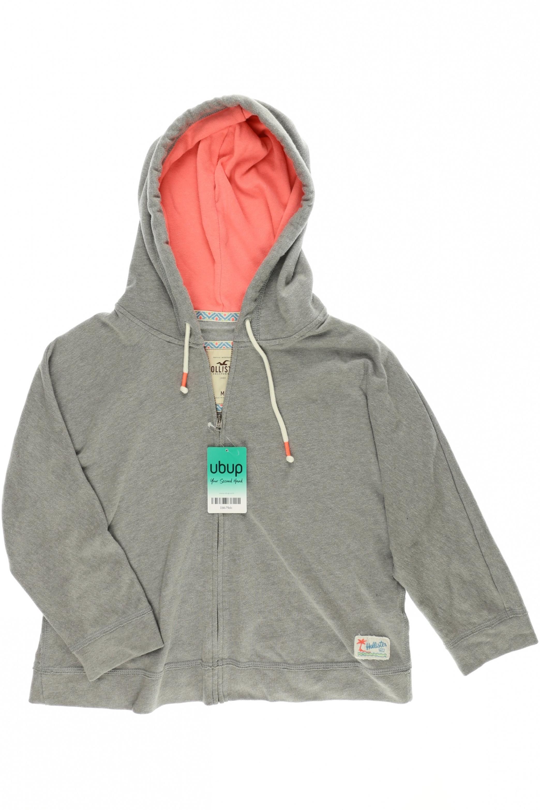 

Hollister Damen Kapuzenpullover, grau, Gr.