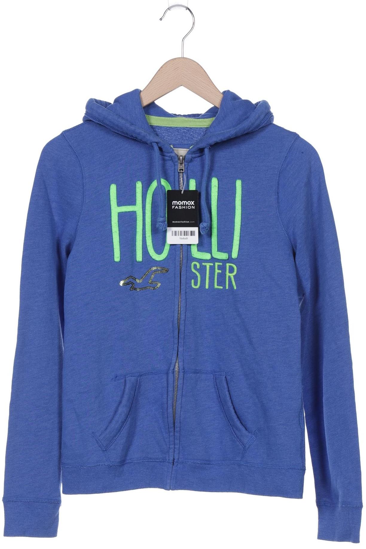 

Hollister Damen Kapuzenpullover, blau, Gr. 42