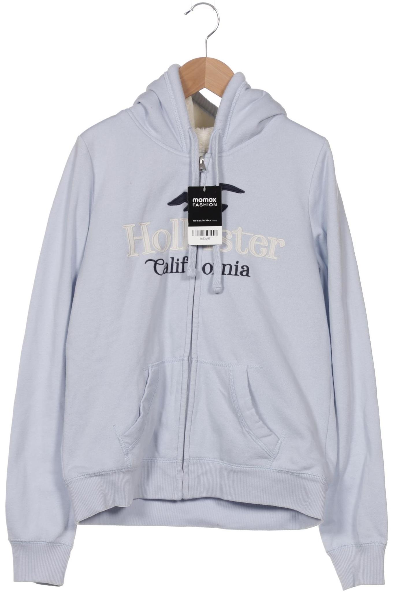 

Hollister Damen Kapuzenpullover, hellblau, Gr. 36