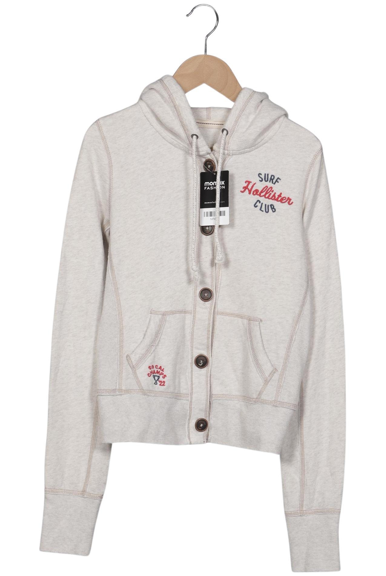 

Hollister Damen Kapuzenpullover, beige, Gr. 36