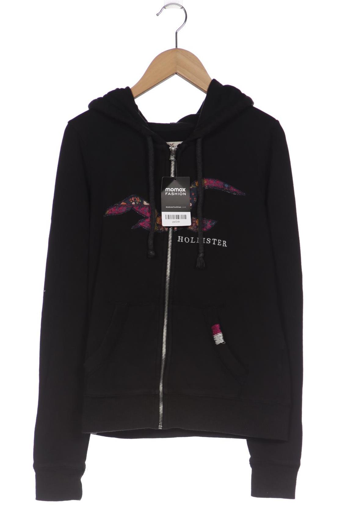 

Hollister Damen Kapuzenpullover, schwarz