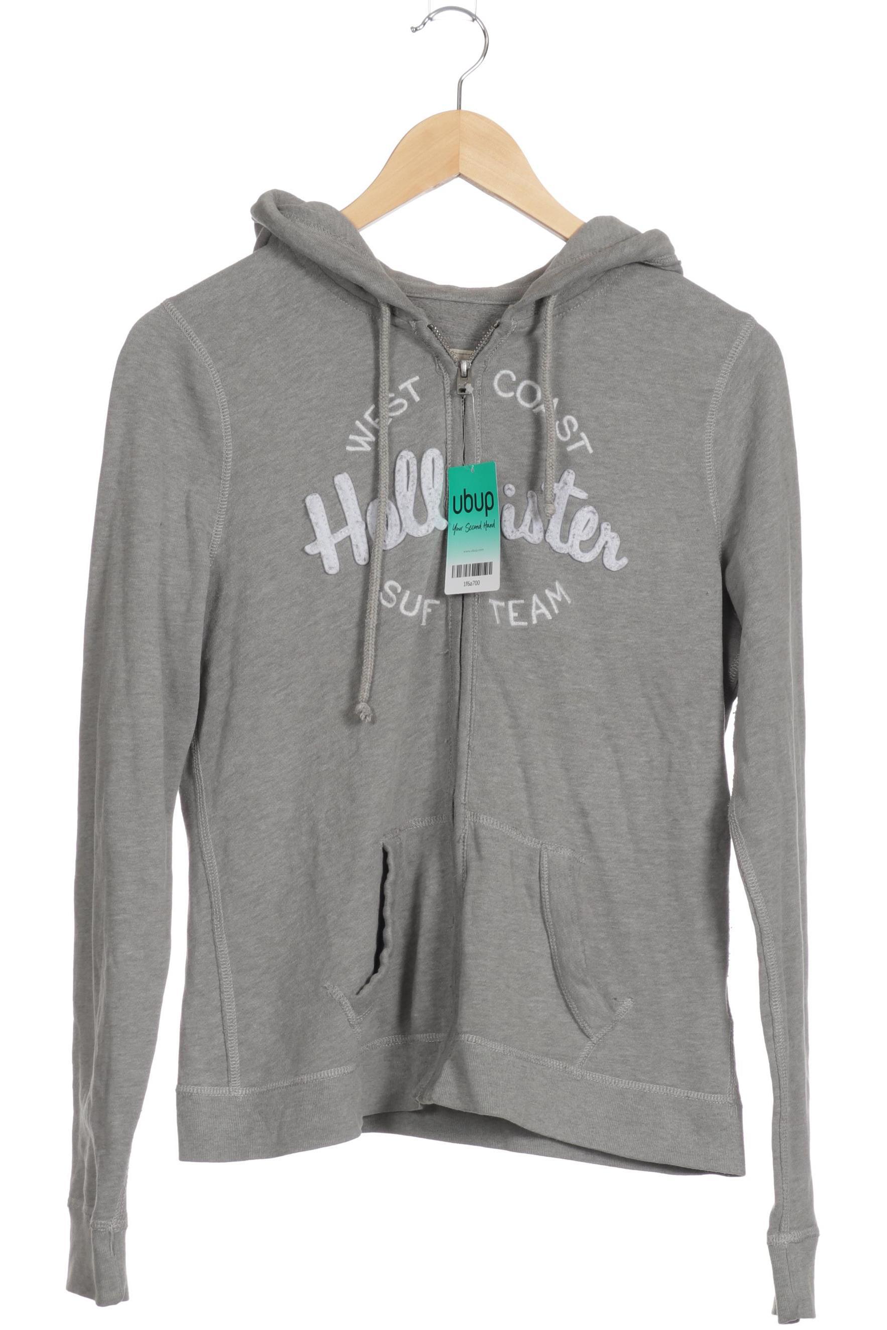 

Hollister Damen Kapuzenpullover, grau, Gr. 42