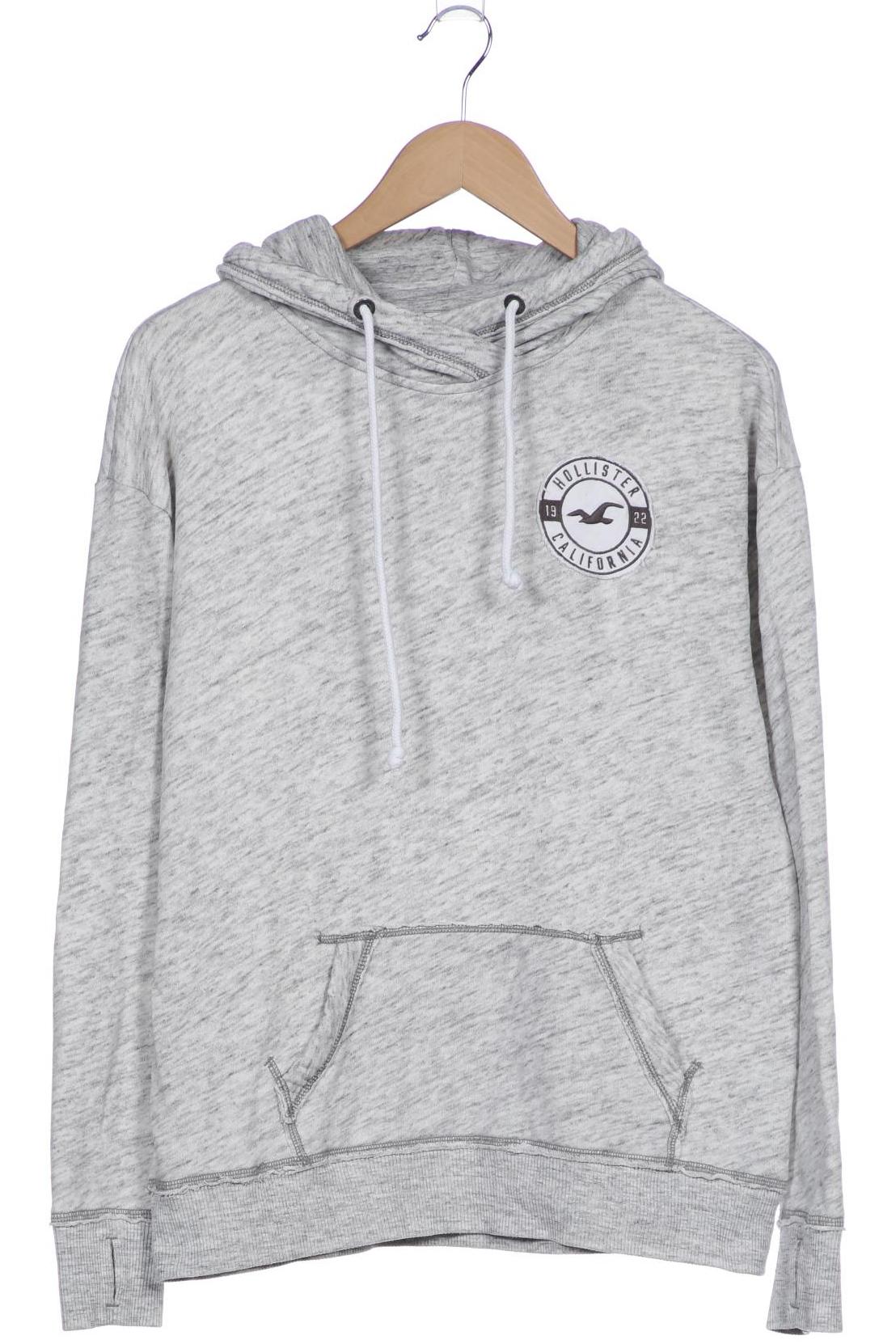 

Hollister Damen Kapuzenpullover, grau, Gr. 42