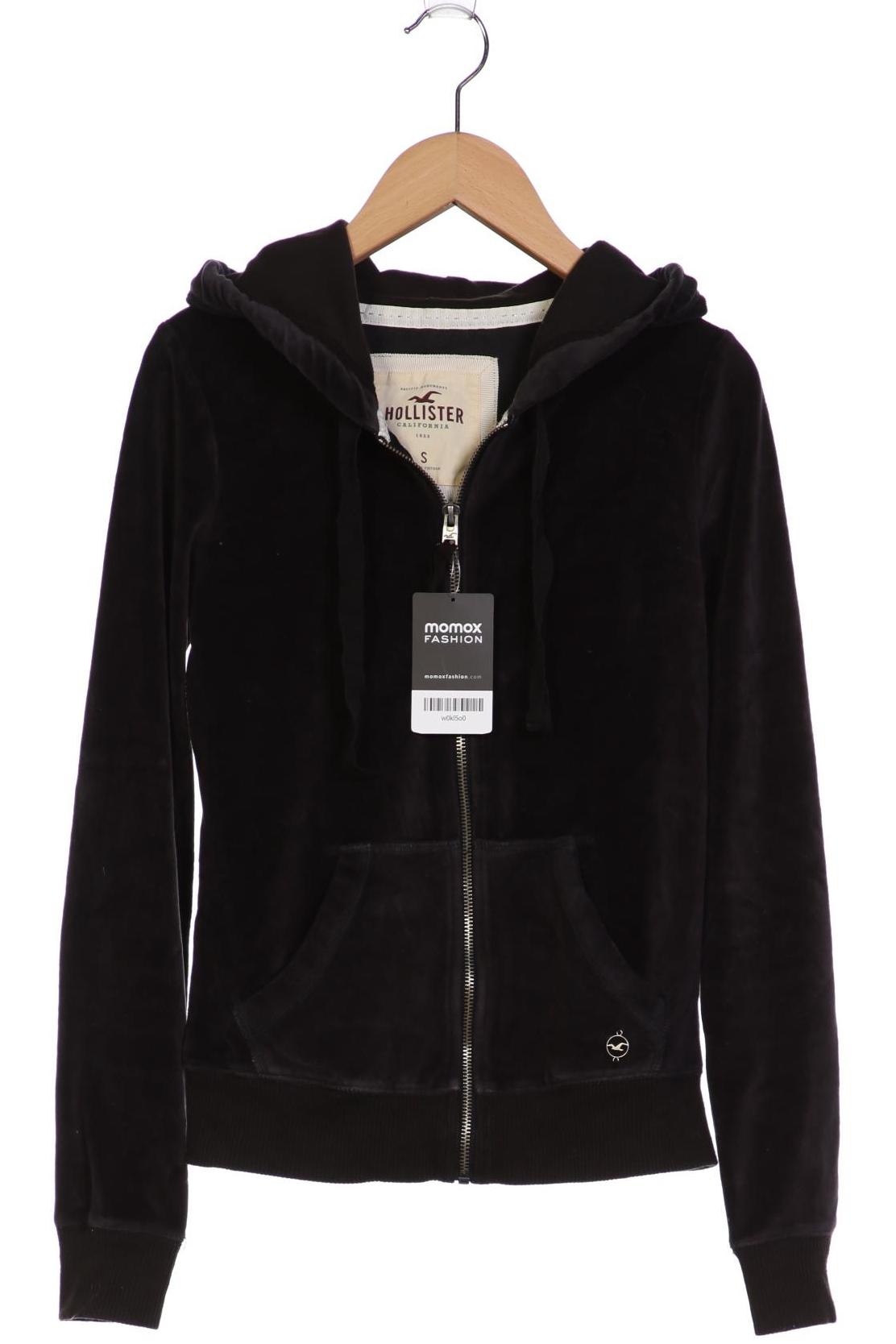 

Hollister Damen Kapuzenpullover, schwarz