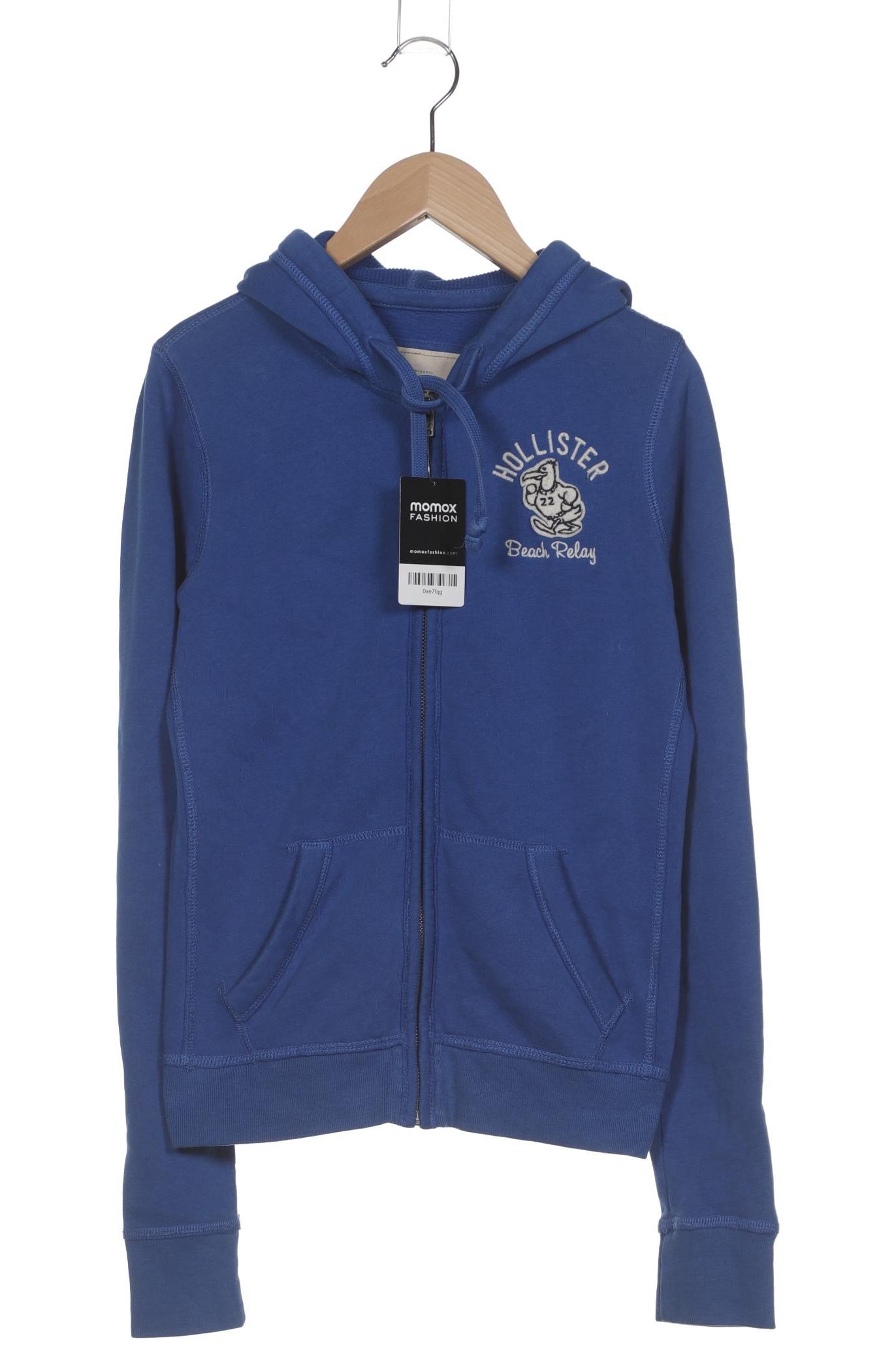 

Hollister Damen Kapuzenpullover, blau, Gr. 36