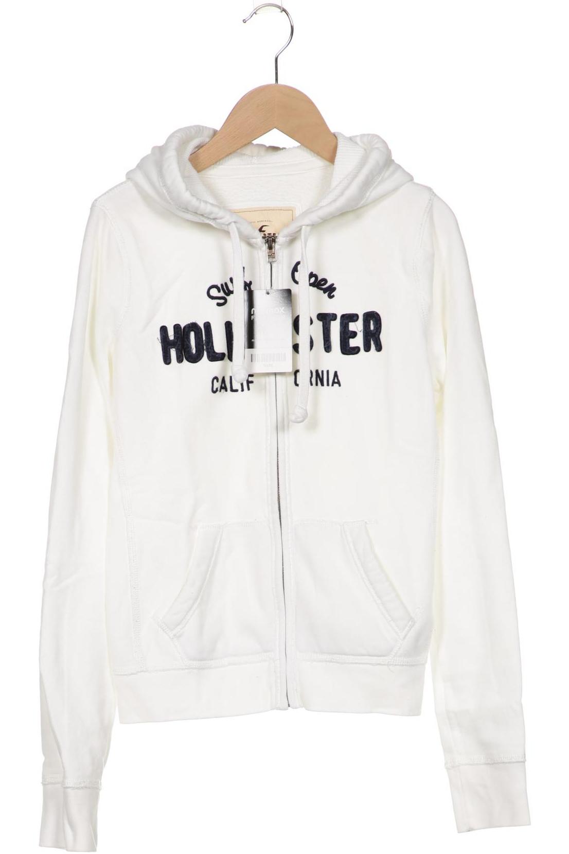 

Hollister Damen Kapuzenpullover, weiß, Gr. 36