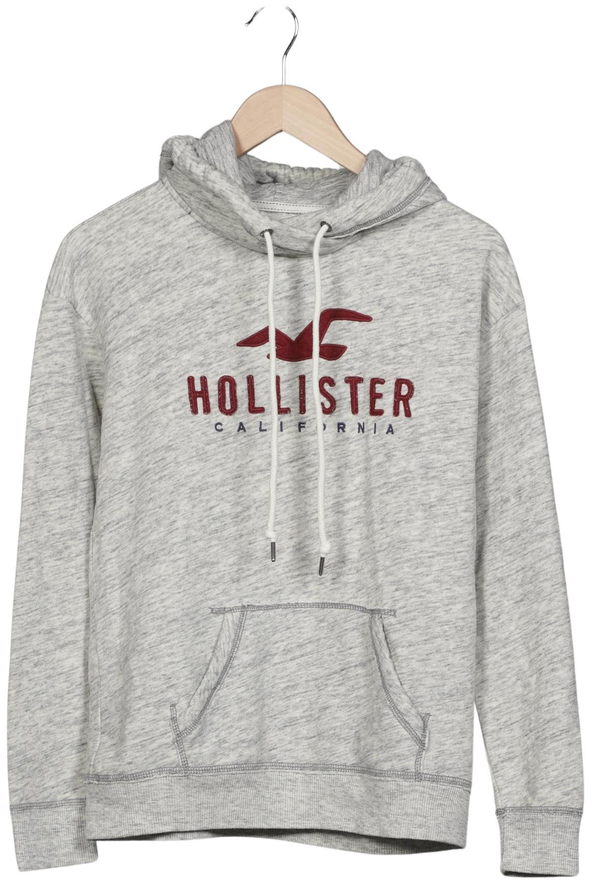

Hollister Damen Kapuzenpullover, grau, Gr. 38
