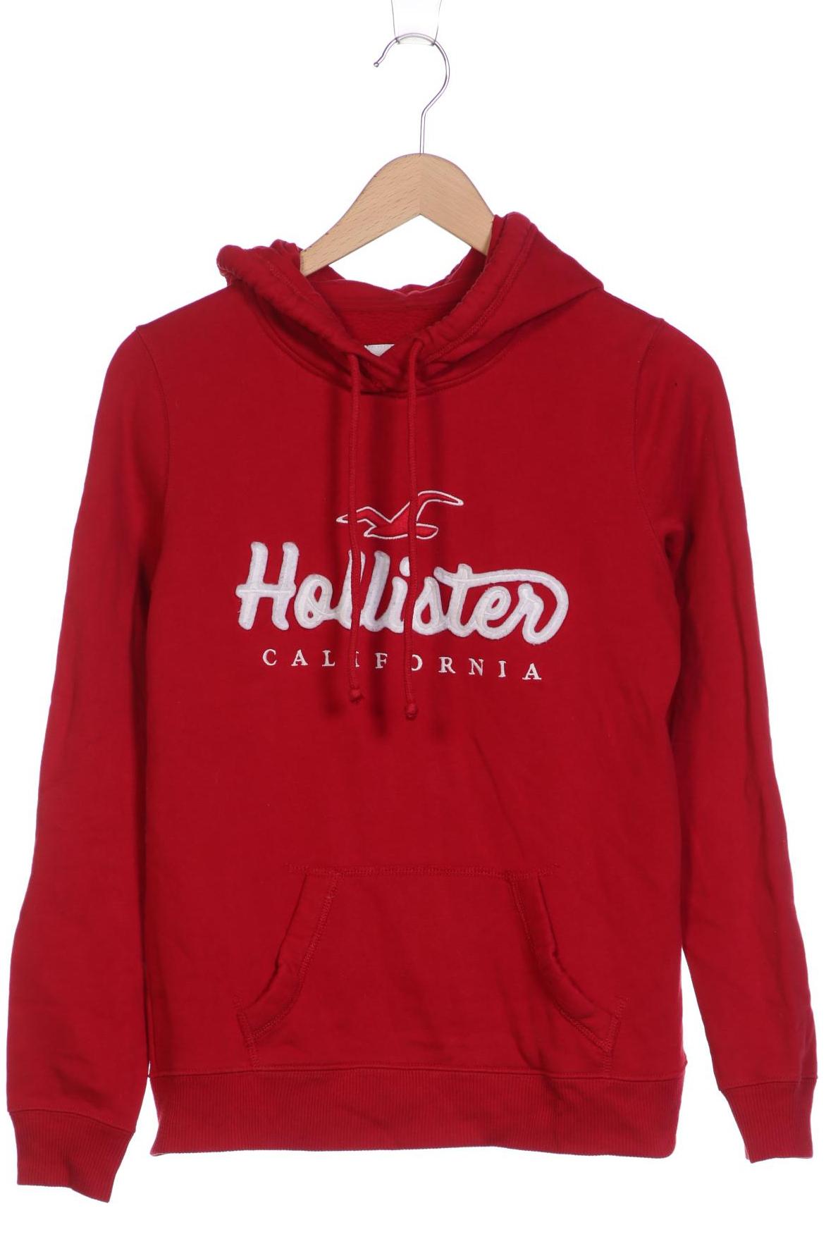 

Hollister Damen Kapuzenpullover, rot, Gr. 36
