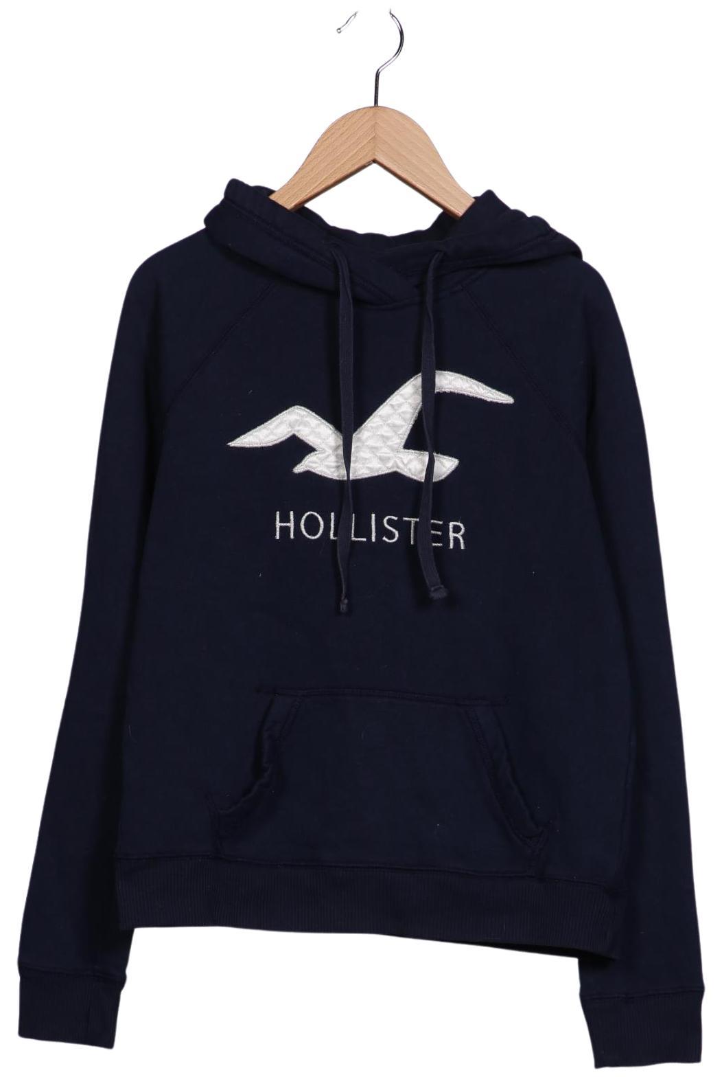 

Hollister Damen Kapuzenpullover, marineblau, Gr. 34