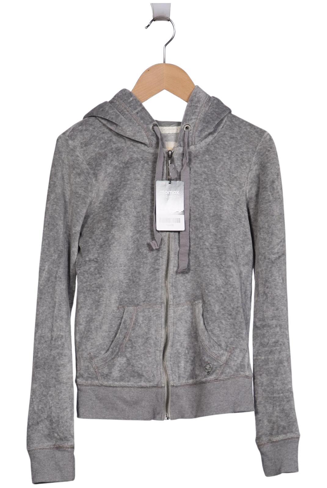 

Hollister Damen Kapuzenpullover, grau, Gr. 34