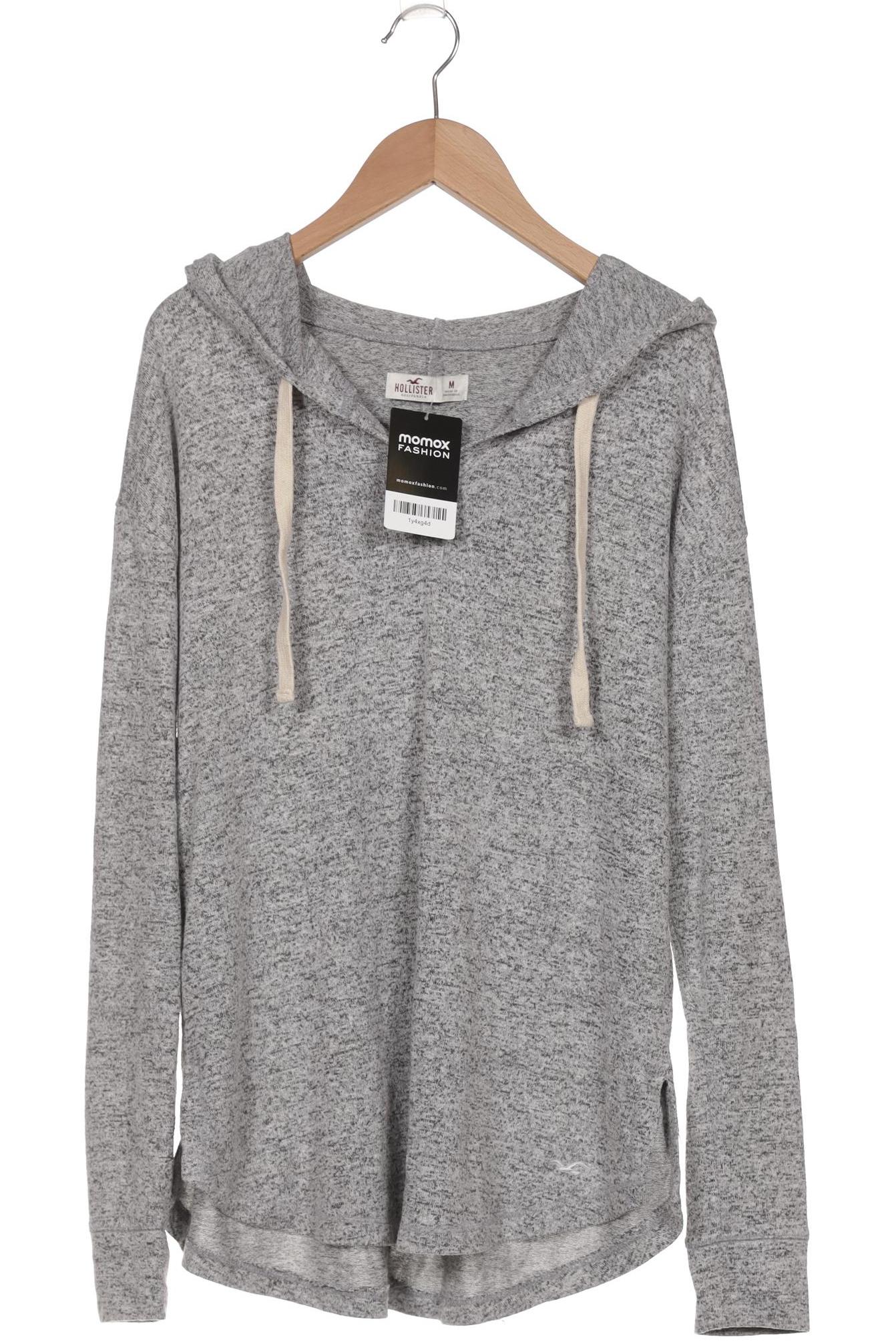 

Hollister Damen Kapuzenpullover, grau, Gr. 38