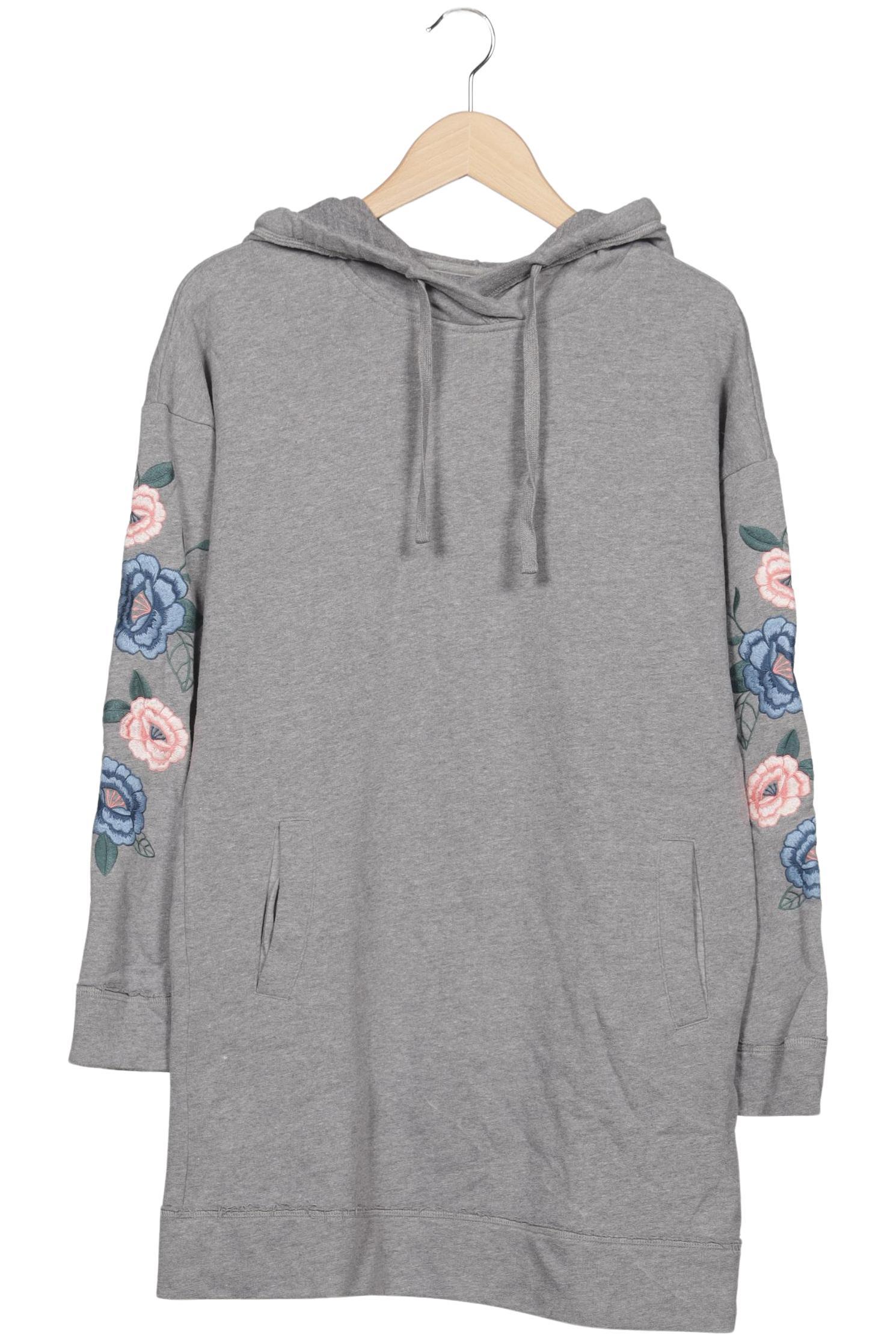 

Hollister Damen Kapuzenpullover, grau, Gr. 36