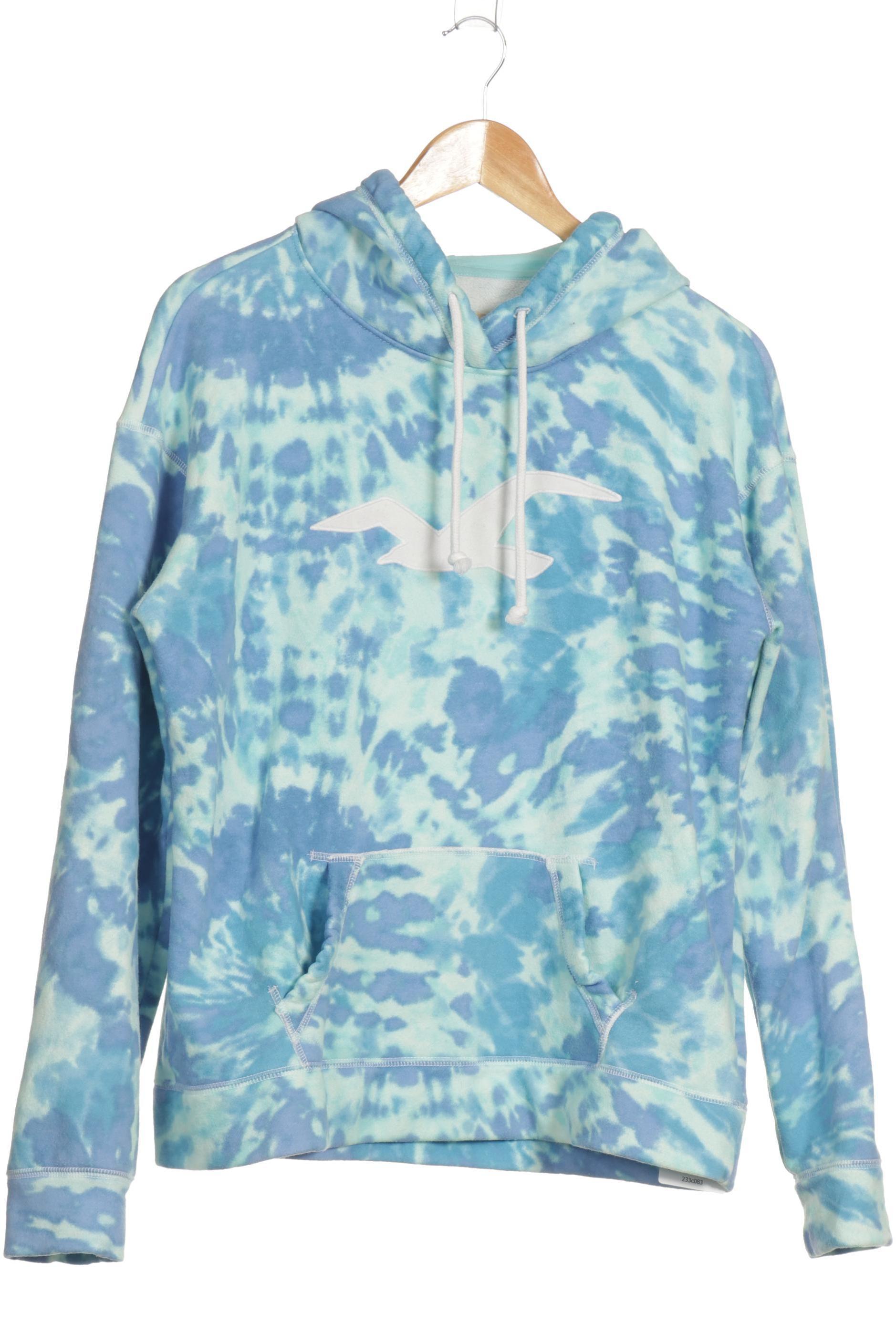 

Hollister Damen Kapuzenpullover, blau, Gr.