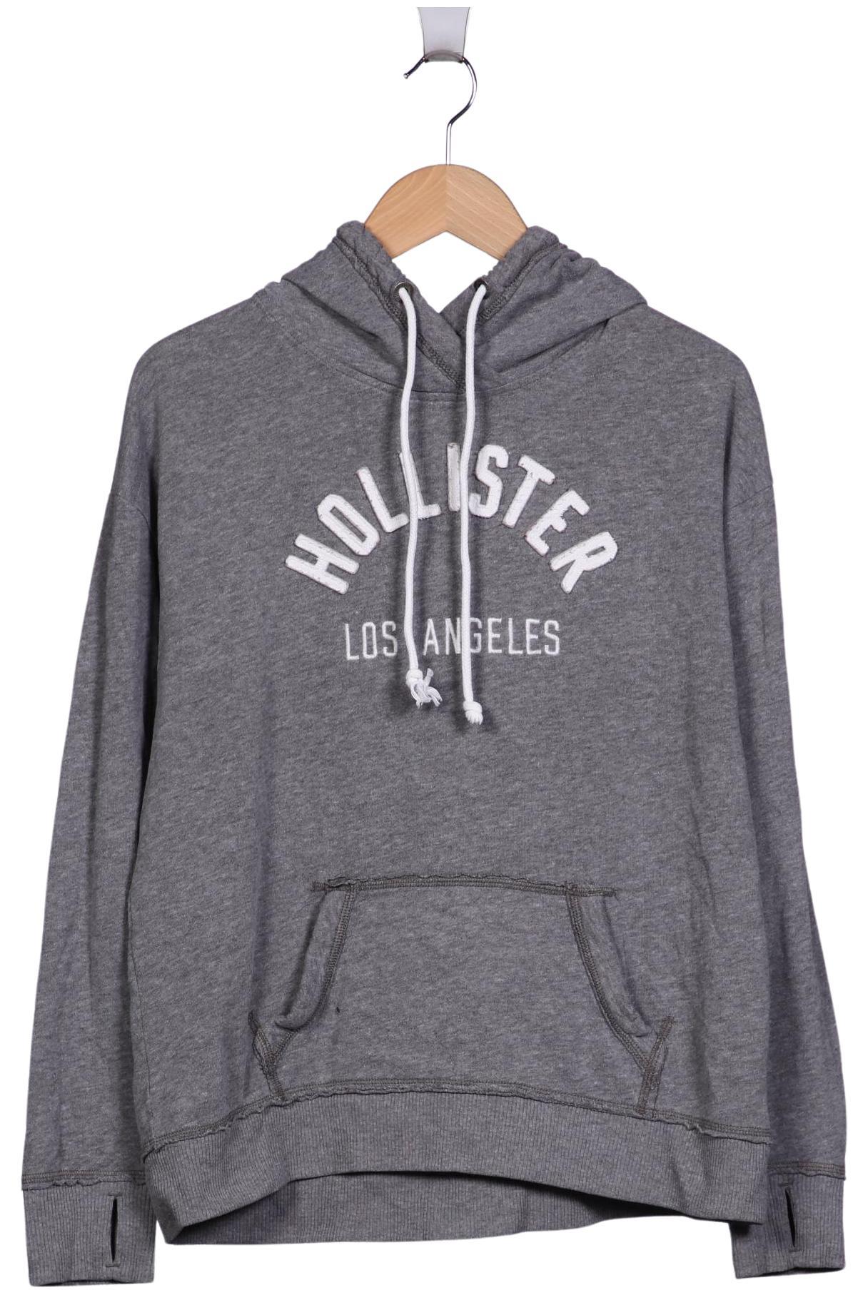 

Hollister Damen Kapuzenpullover, grau, Gr. 42