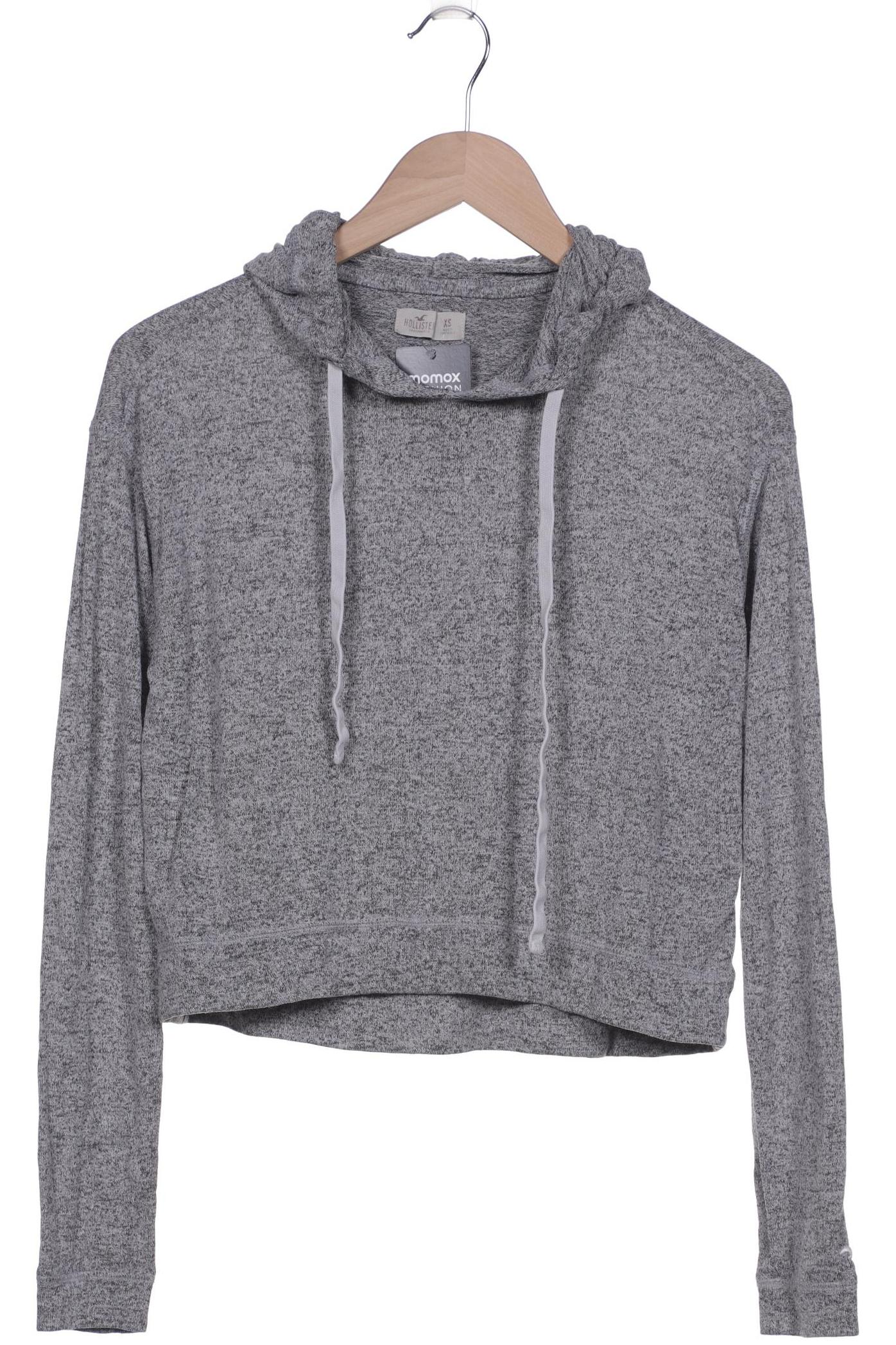 

Hollister Damen Kapuzenpullover, grau, Gr. 34