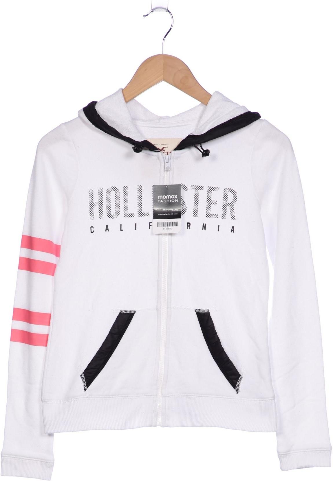 

Hollister Damen Kapuzenpullover, weiß, Gr. 34