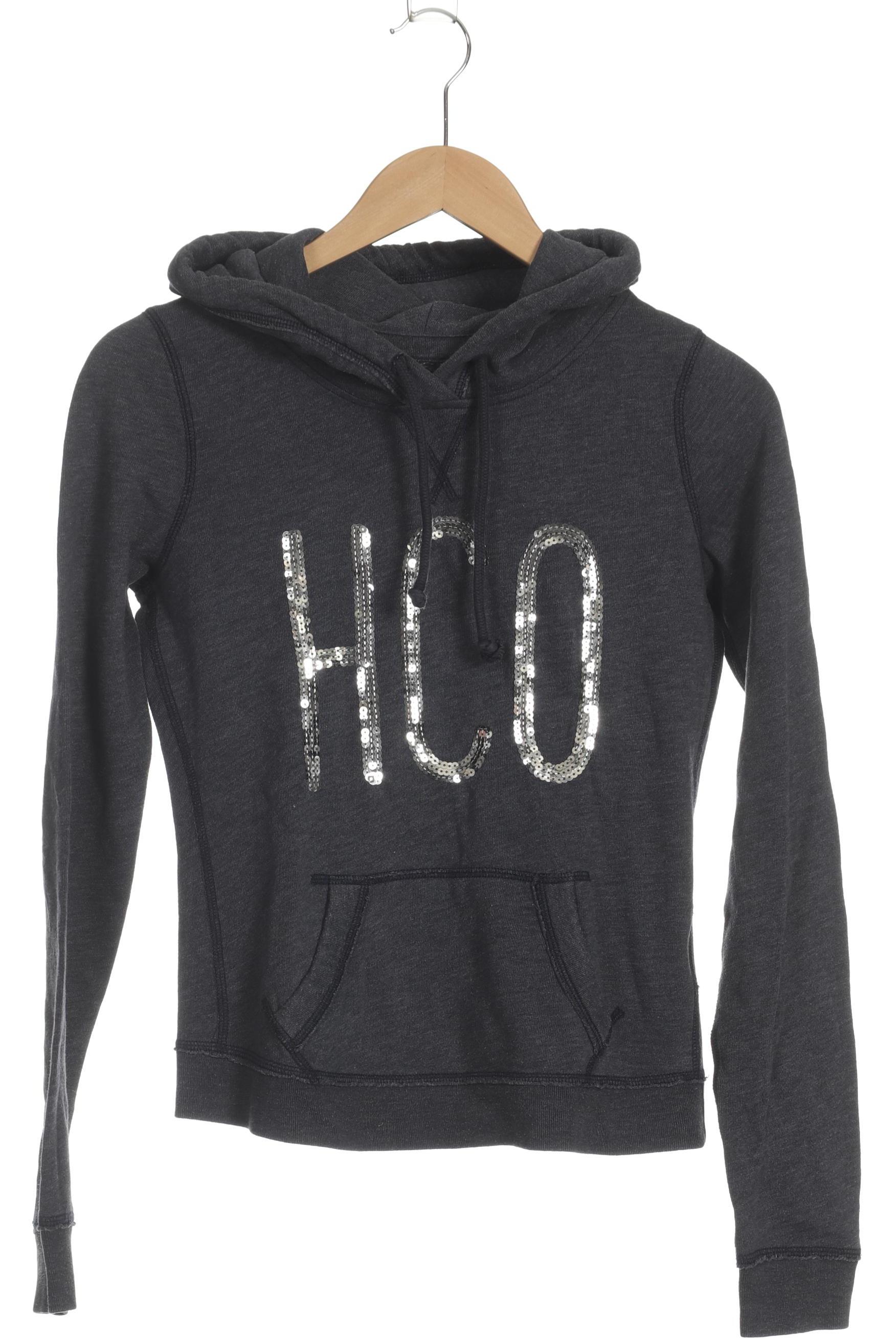 

Hollister Damen Kapuzenpullover, blau, Gr.