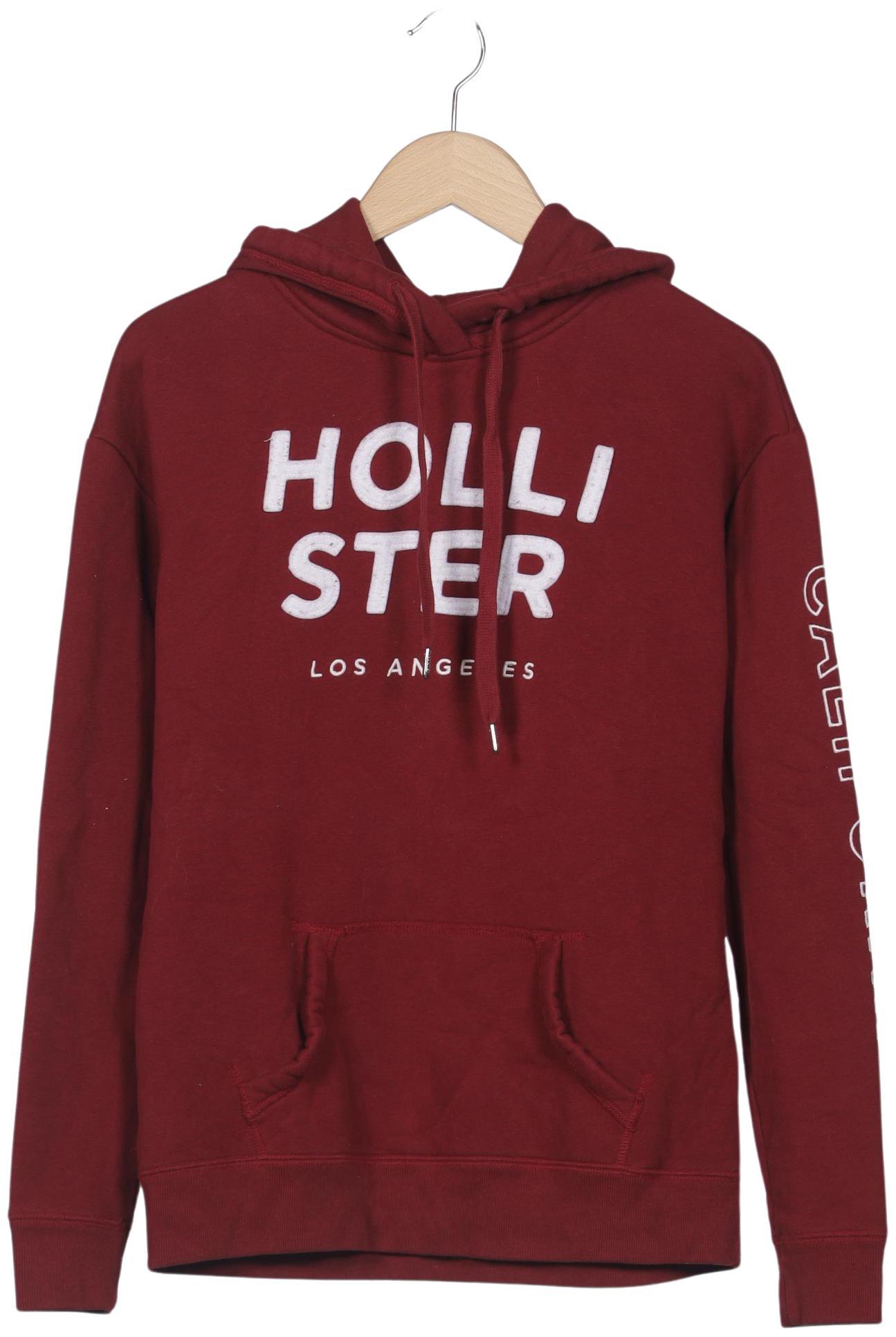 

Hollister Damen Kapuzenpullover, rot, Gr. 36