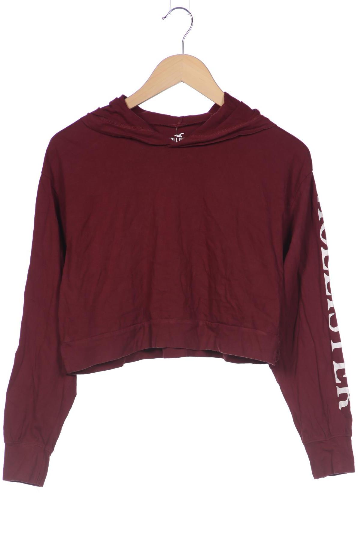 

Hollister Damen Kapuzenpullover, bordeaux, Gr. 34