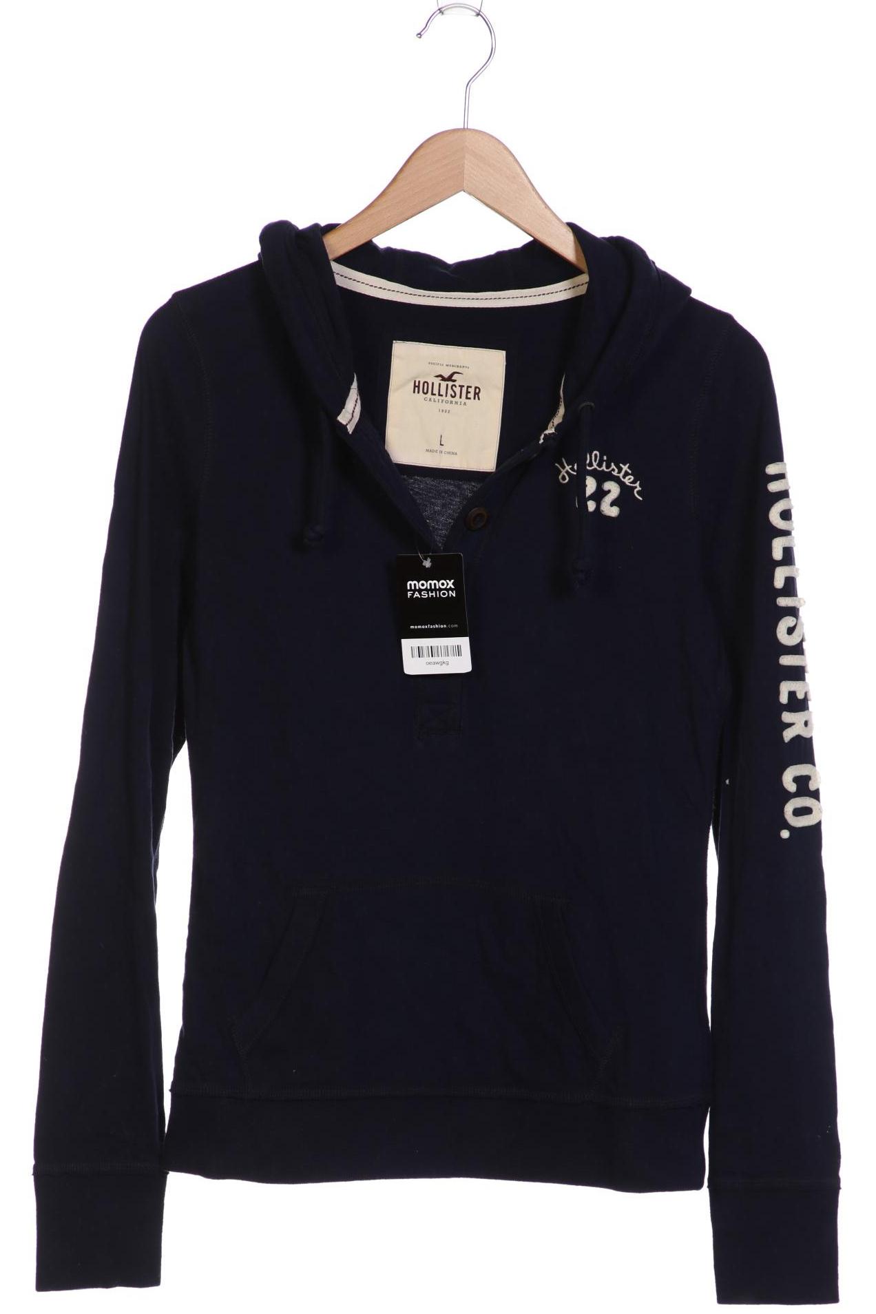 

Hollister Damen Kapuzenpullover, marineblau, Gr. 42