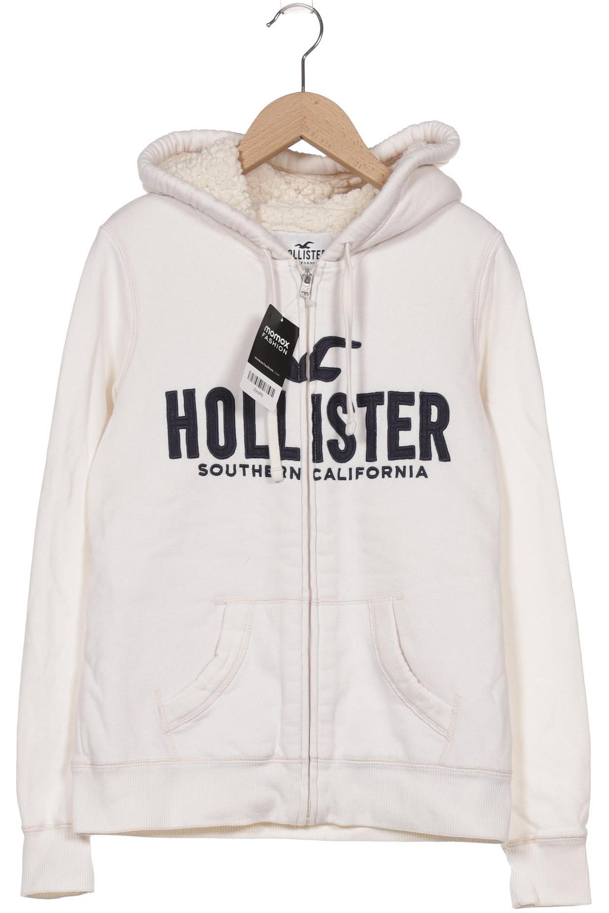 

Hollister Damen Kapuzenpullover, weiß, Gr. 34