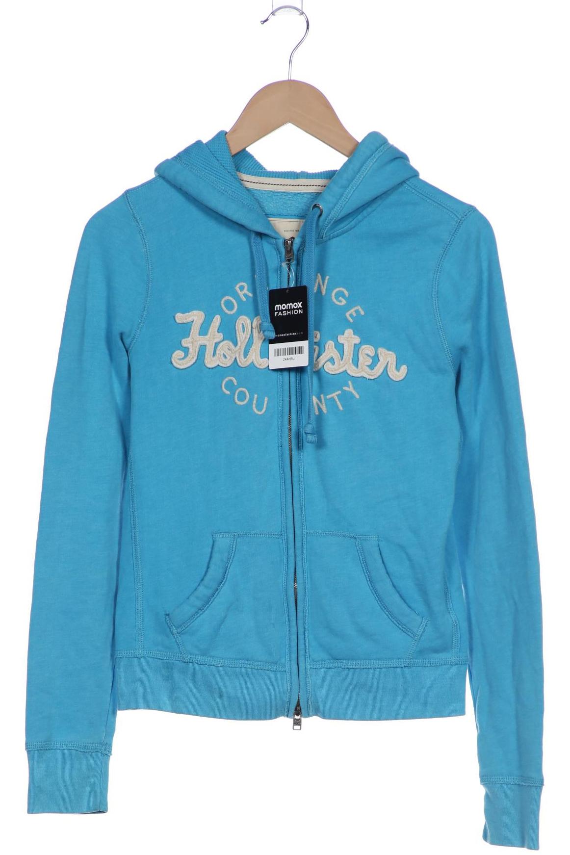 

Hollister Damen Kapuzenpullover, blau, Gr. 38