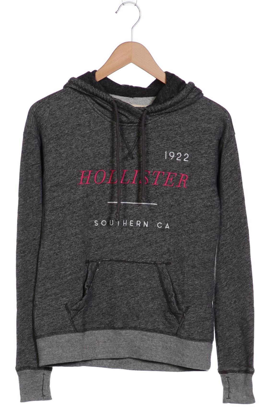 

Hollister Damen Kapuzenpullover, grau, Gr. 36