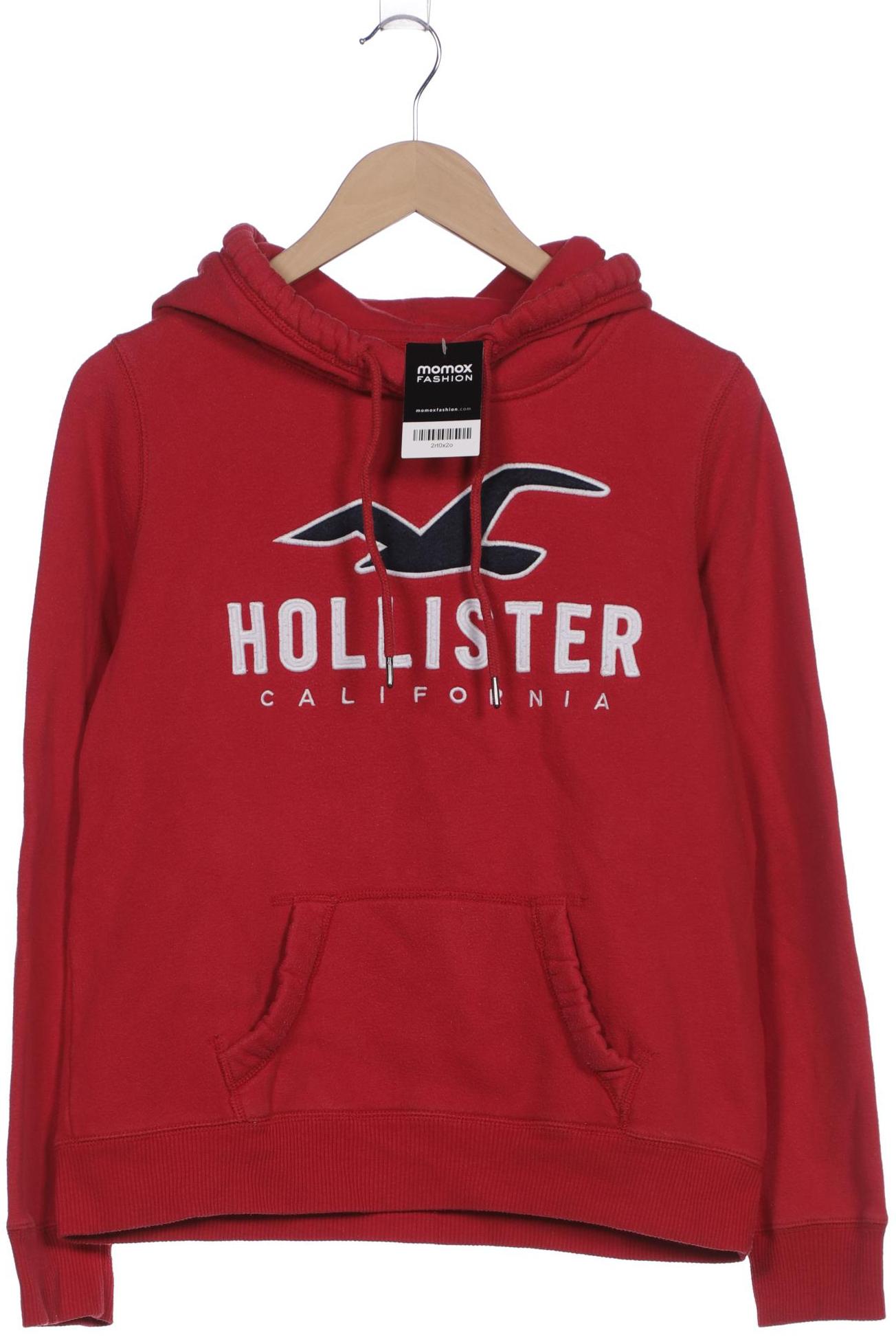 

Hollister Damen Kapuzenpullover, rot, Gr. 36