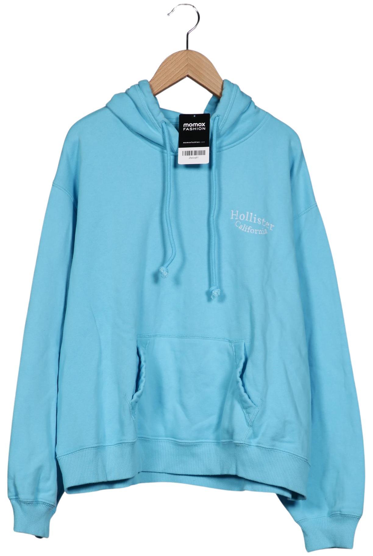 

Hollister Damen Kapuzenpullover, hellblau, Gr. 42