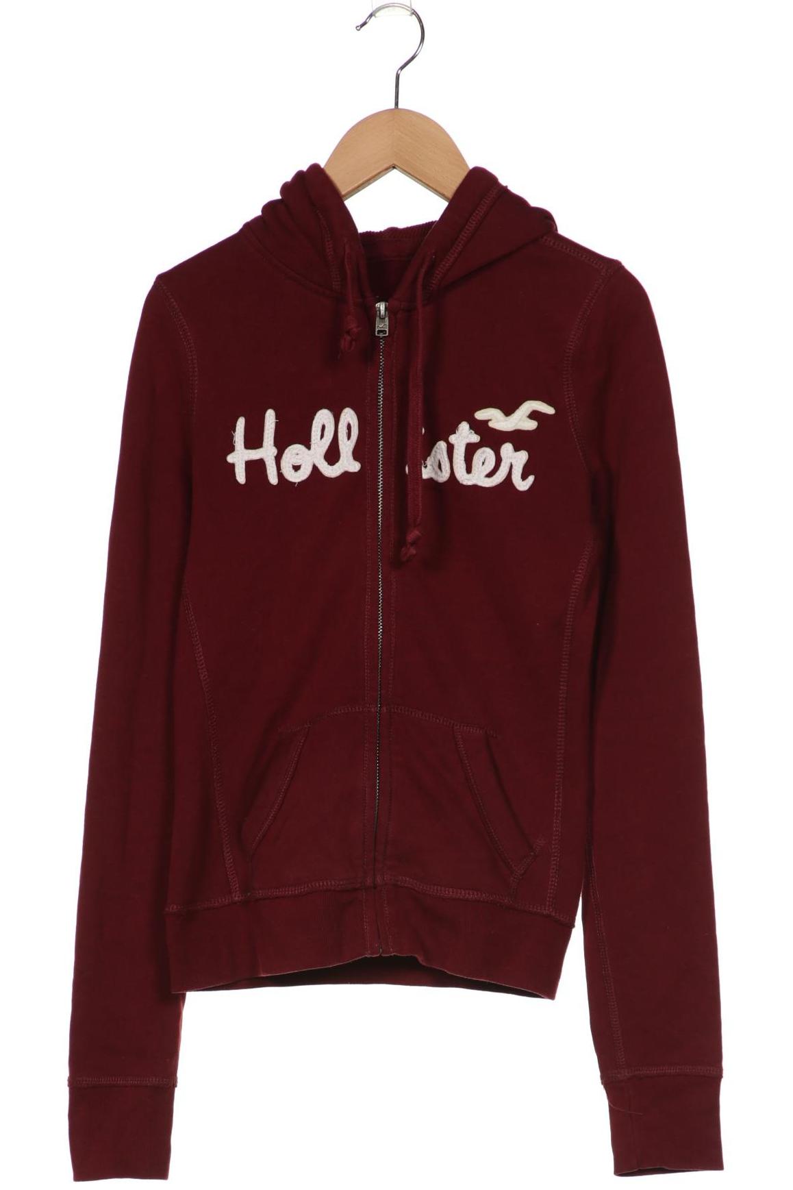 

Hollister Damen Kapuzenpullover, bordeaux, Gr. 34