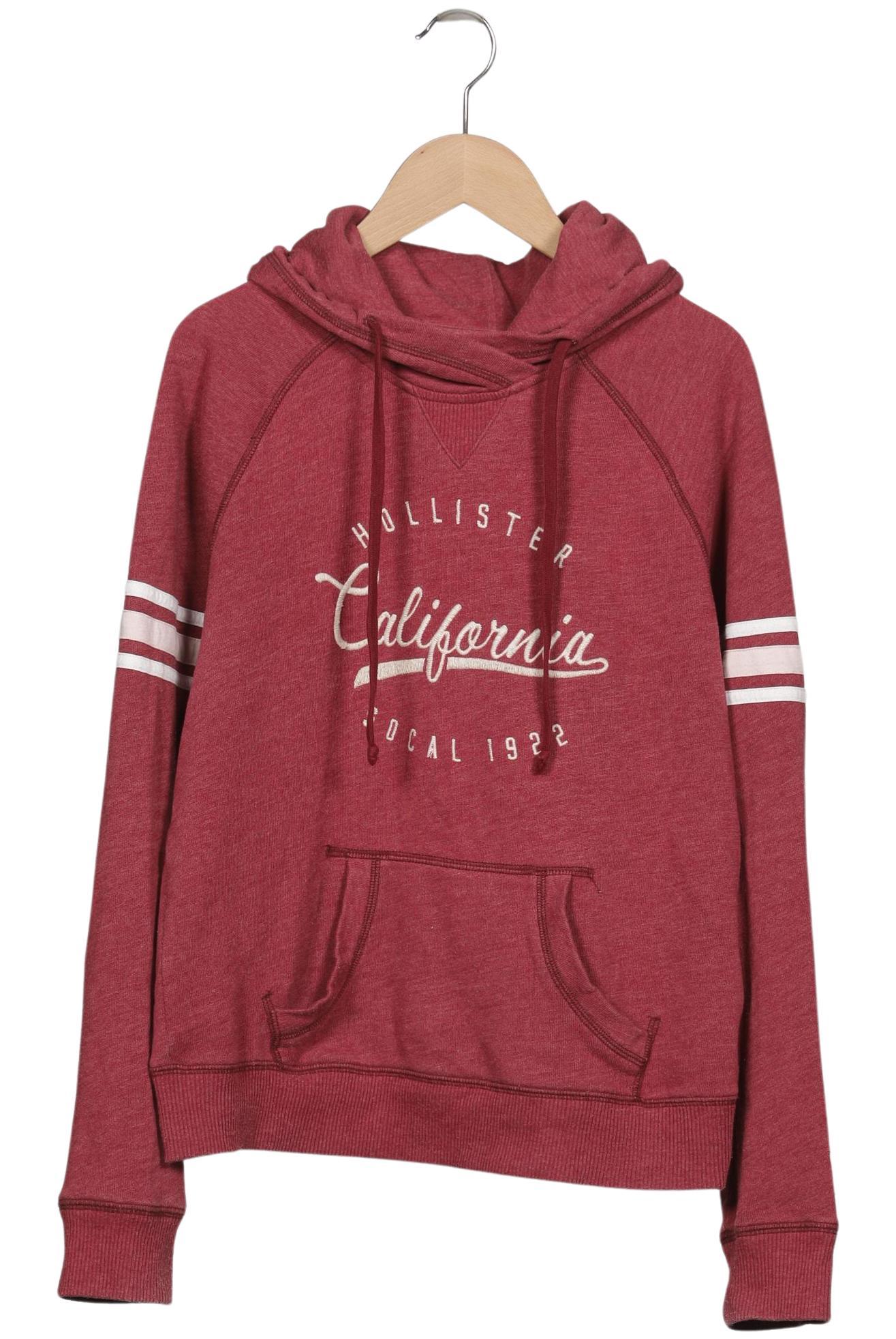 

Hollister Damen Kapuzenpullover, bordeaux, Gr. 34