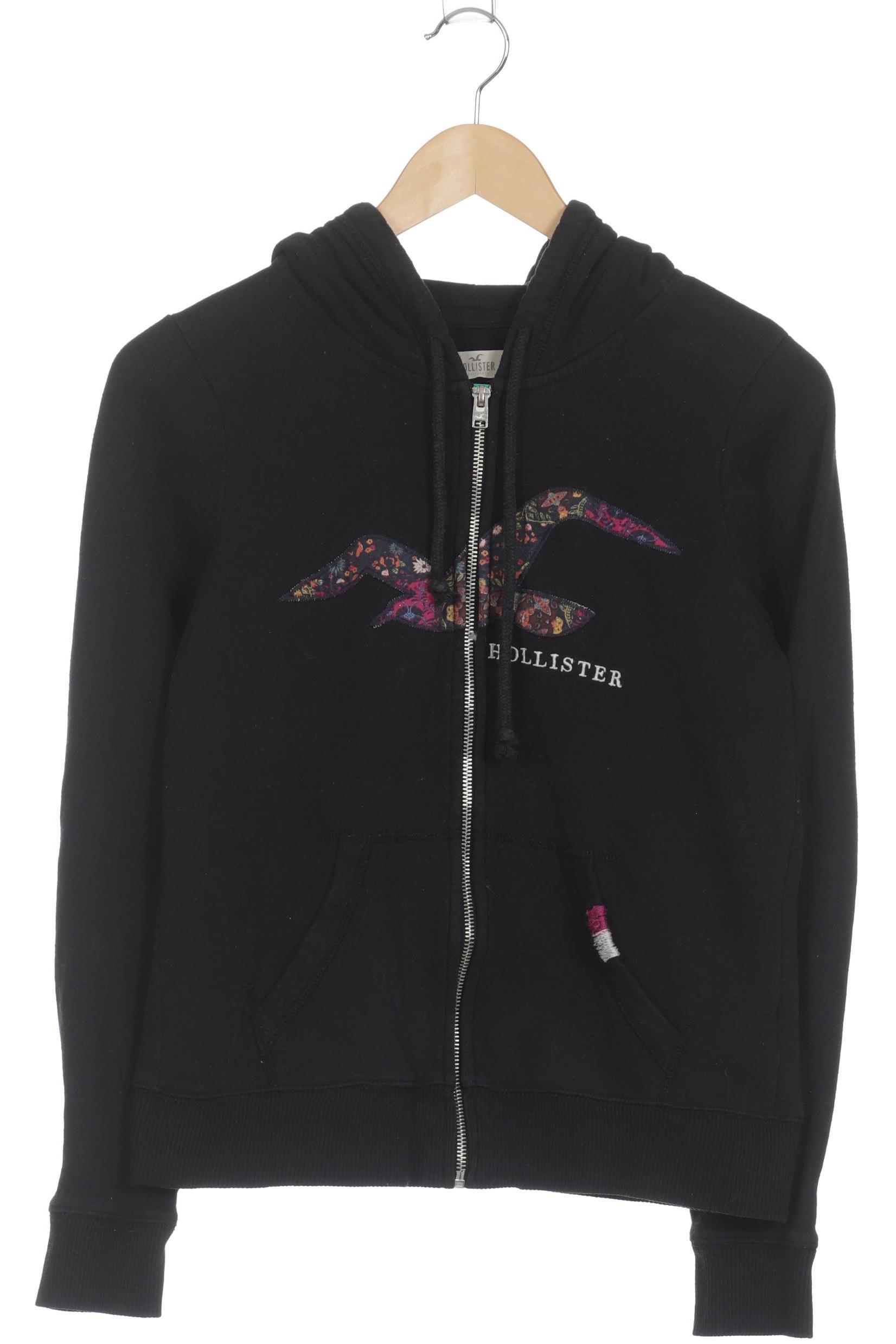 

Hollister Damen Kapuzenpullover, schwarz, Gr.