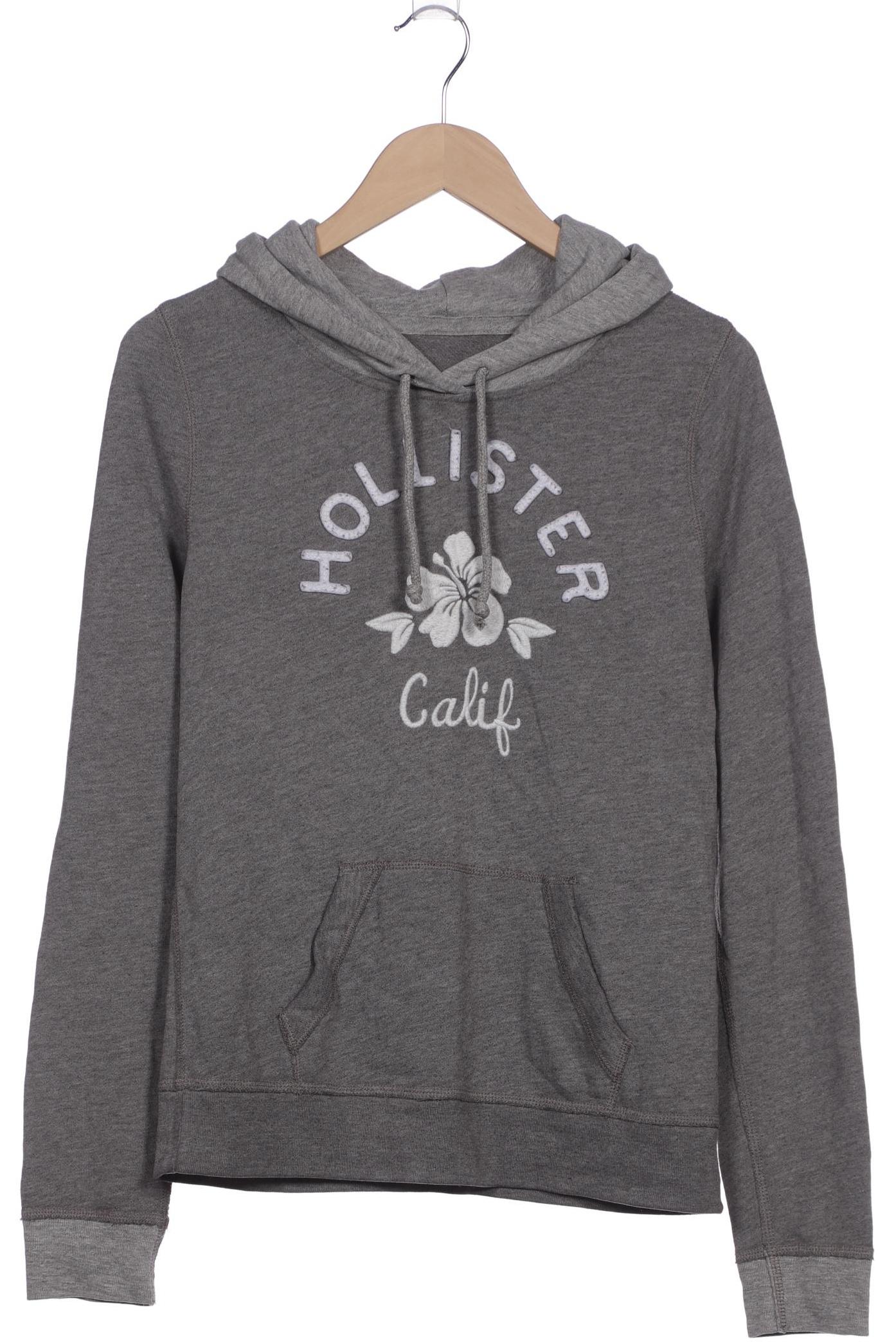 

Hollister Damen Kapuzenpullover, grau, Gr. 38