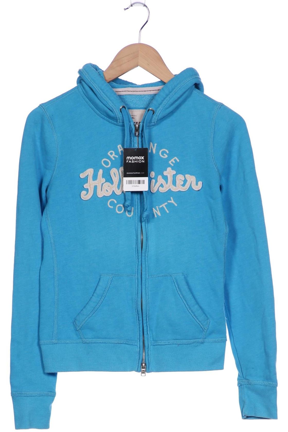 

Hollister Damen Kapuzenpullover, blau, Gr. 38
