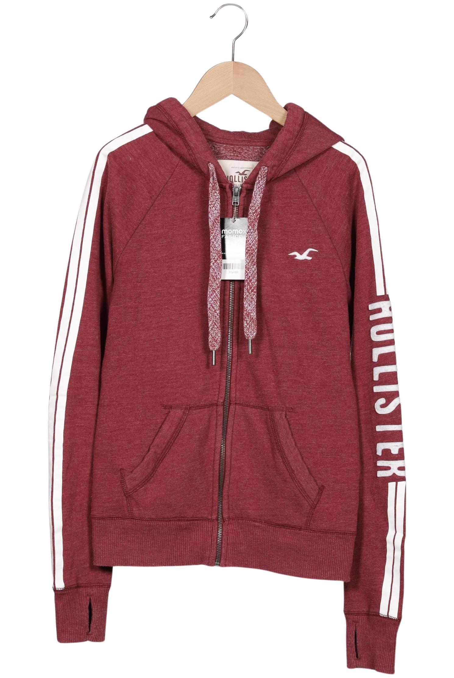 

Hollister Damen Kapuzenpullover, rot, Gr. 36