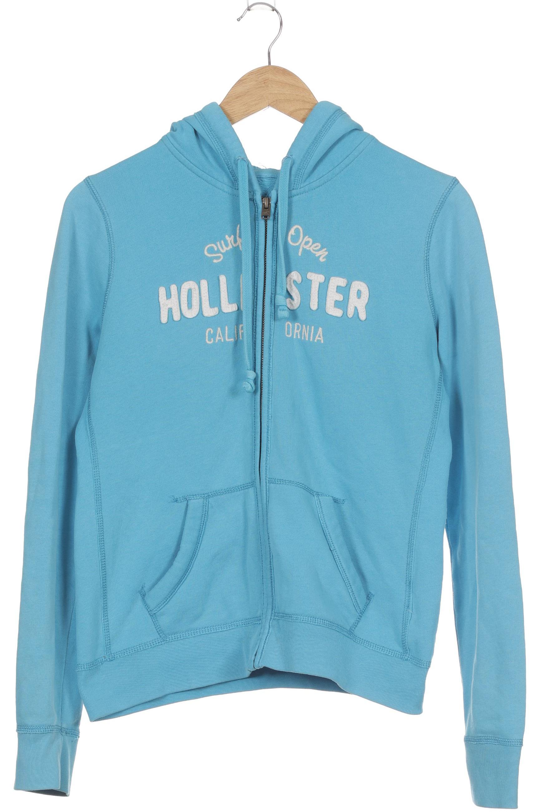 

Hollister Damen Kapuzenpullover, blau, Gr.