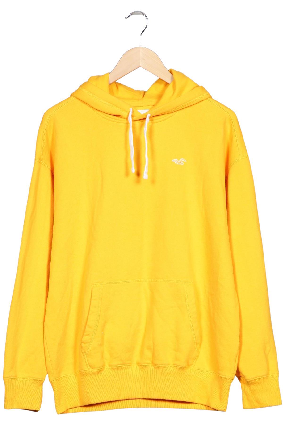 

Hollister Damen Kapuzenpullover, gelb, Gr. 42