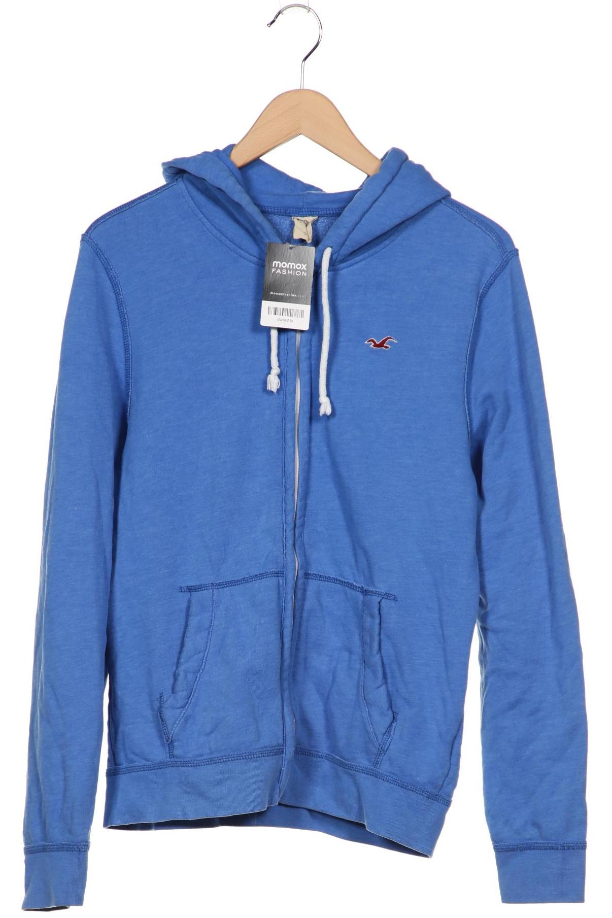 

Hollister Damen Kapuzenpullover, blau, Gr. 36