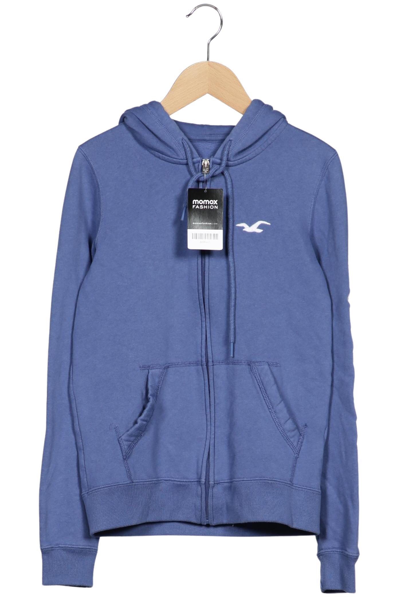 

Hollister Damen Kapuzenpullover, blau, Gr. 32