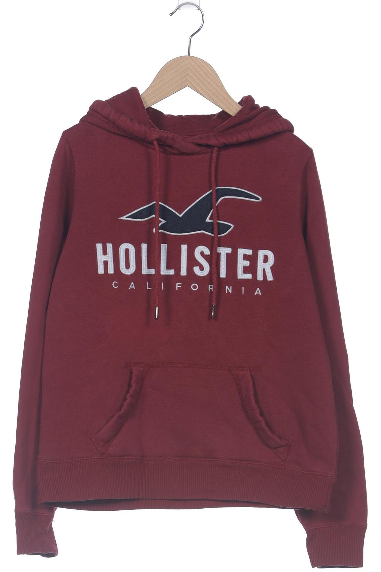 

Hollister Damen Kapuzenpullover, bordeaux, Gr. 34