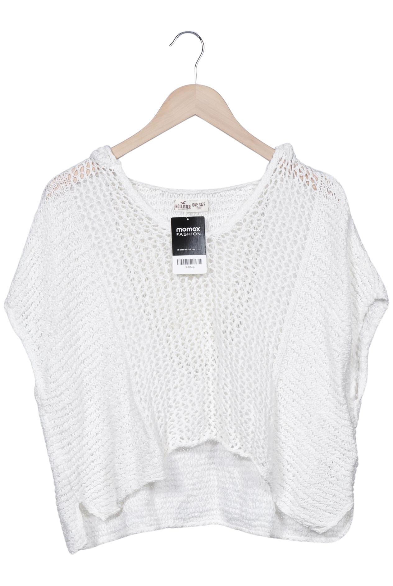 

Hollister Damen Kapuzenpullover, weiß, Gr. uni
