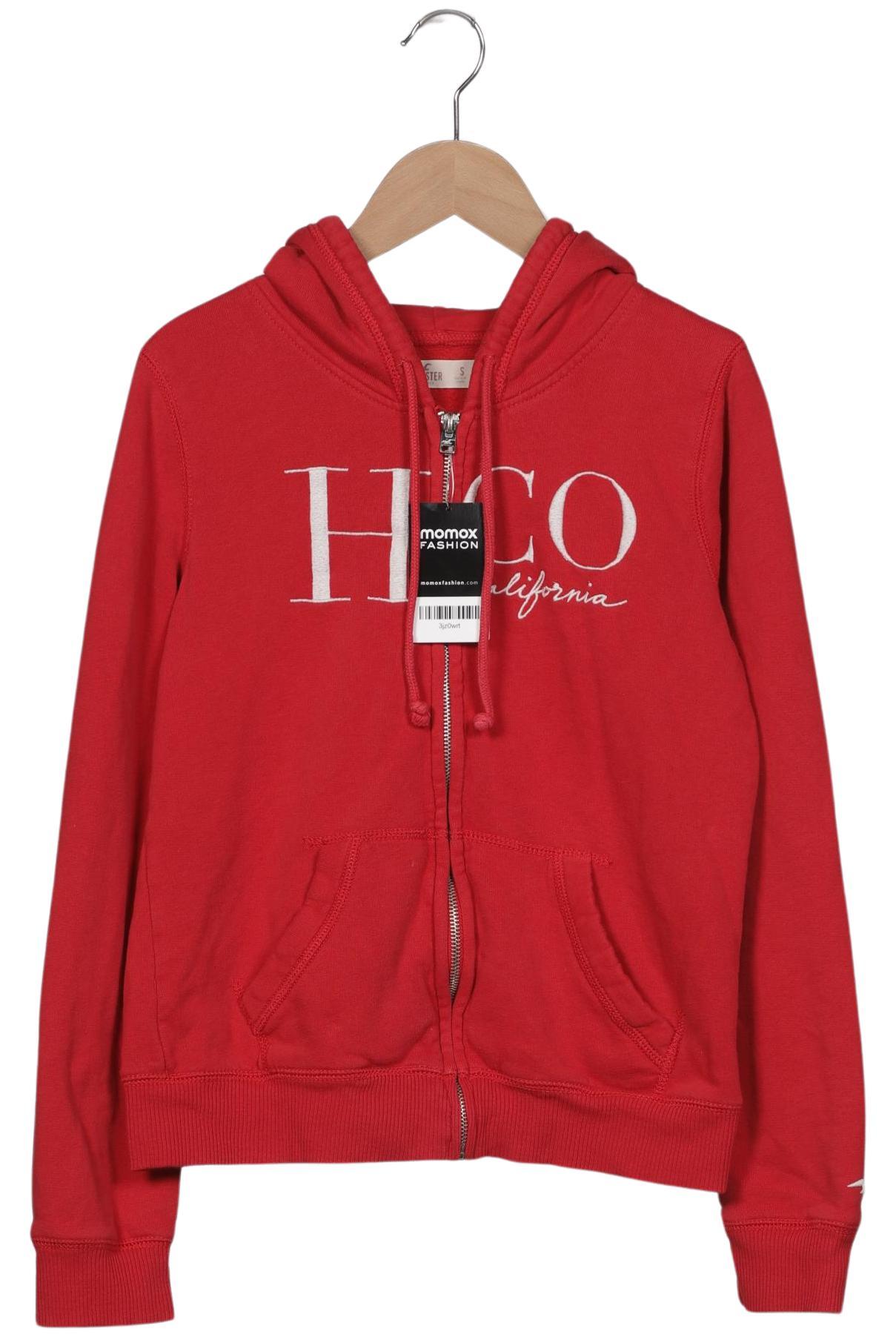 

Hollister Damen Kapuzenpullover, rot, Gr. 36