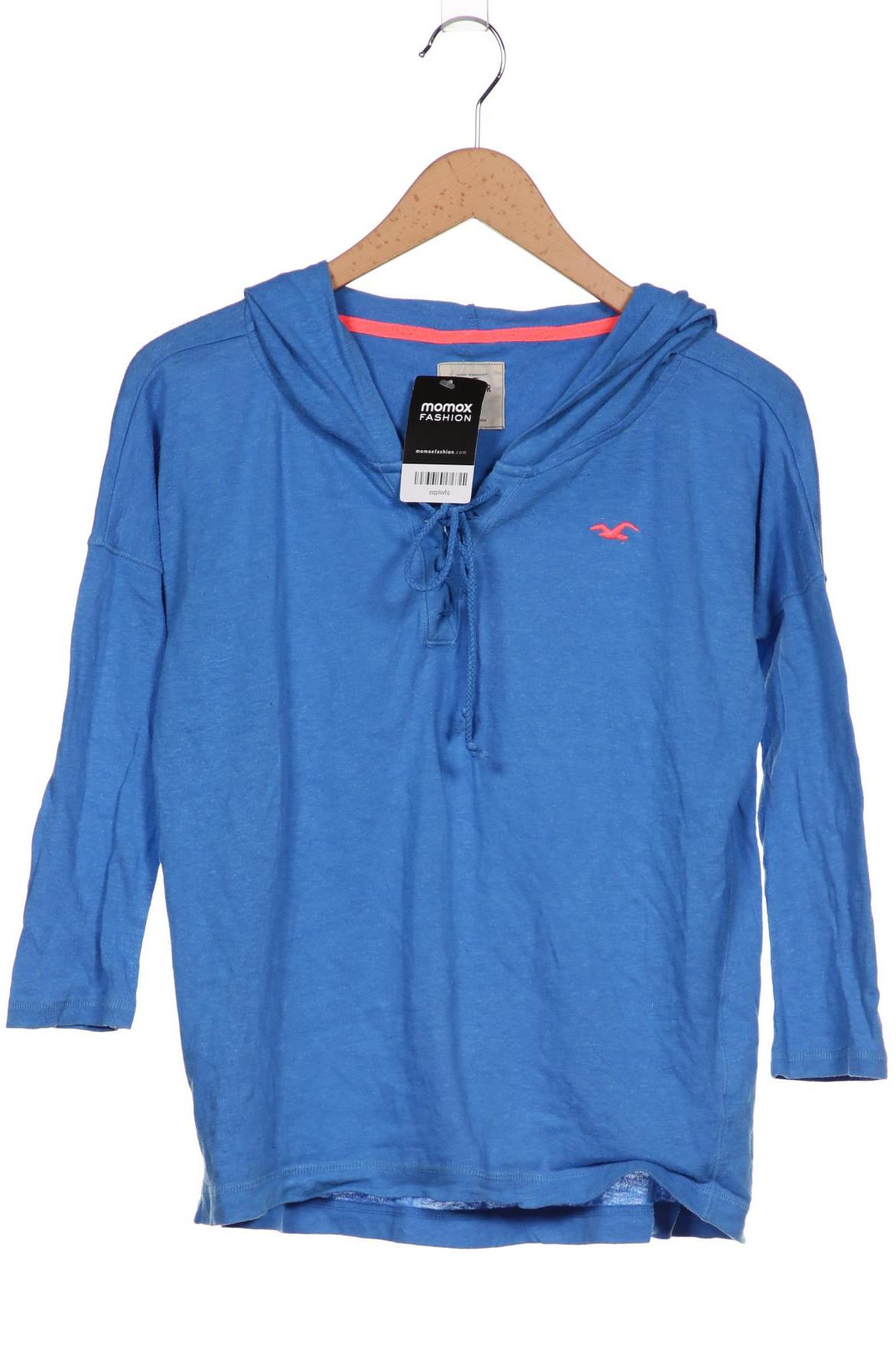 

Hollister Damen Kapuzenpullover, blau, Gr. 36