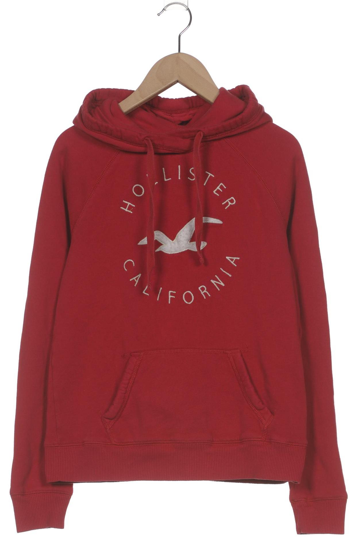 

Hollister Damen Kapuzenpullover, rot, Gr. 36