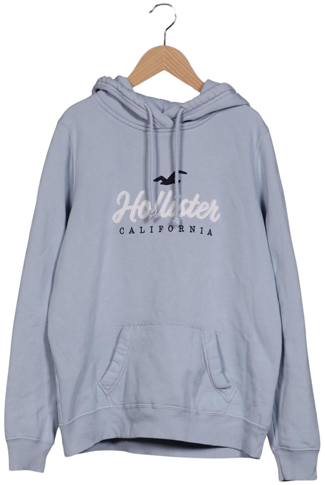 

Hollister Damen Kapuzenpullover, hellblau, Gr. 42