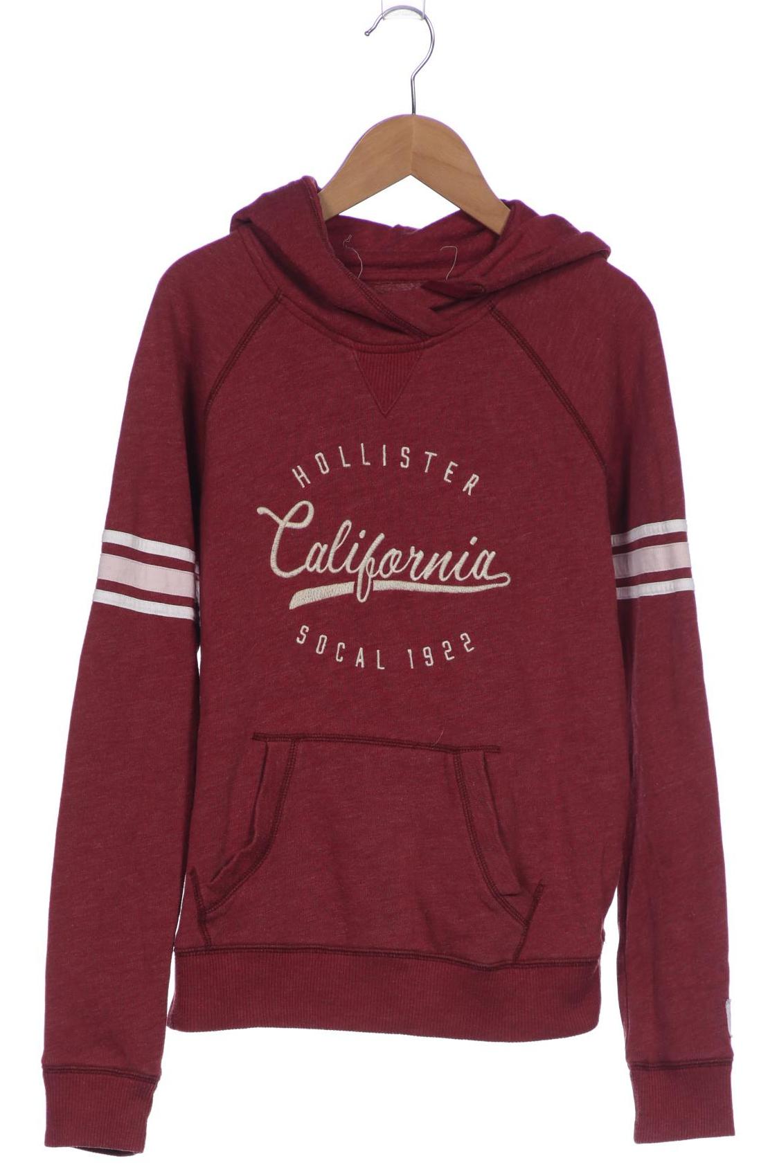

Hollister Damen Kapuzenpullover, bordeaux, Gr. 36