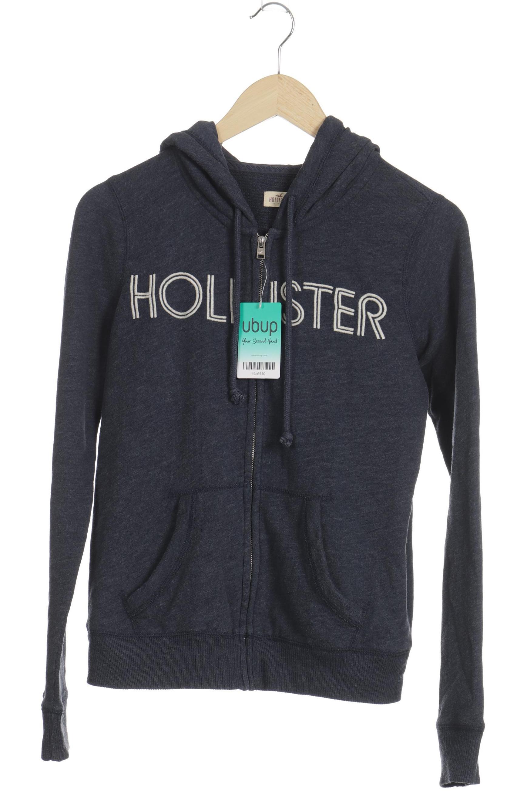 

Hollister Damen Kapuzenpullover, blau, Gr.